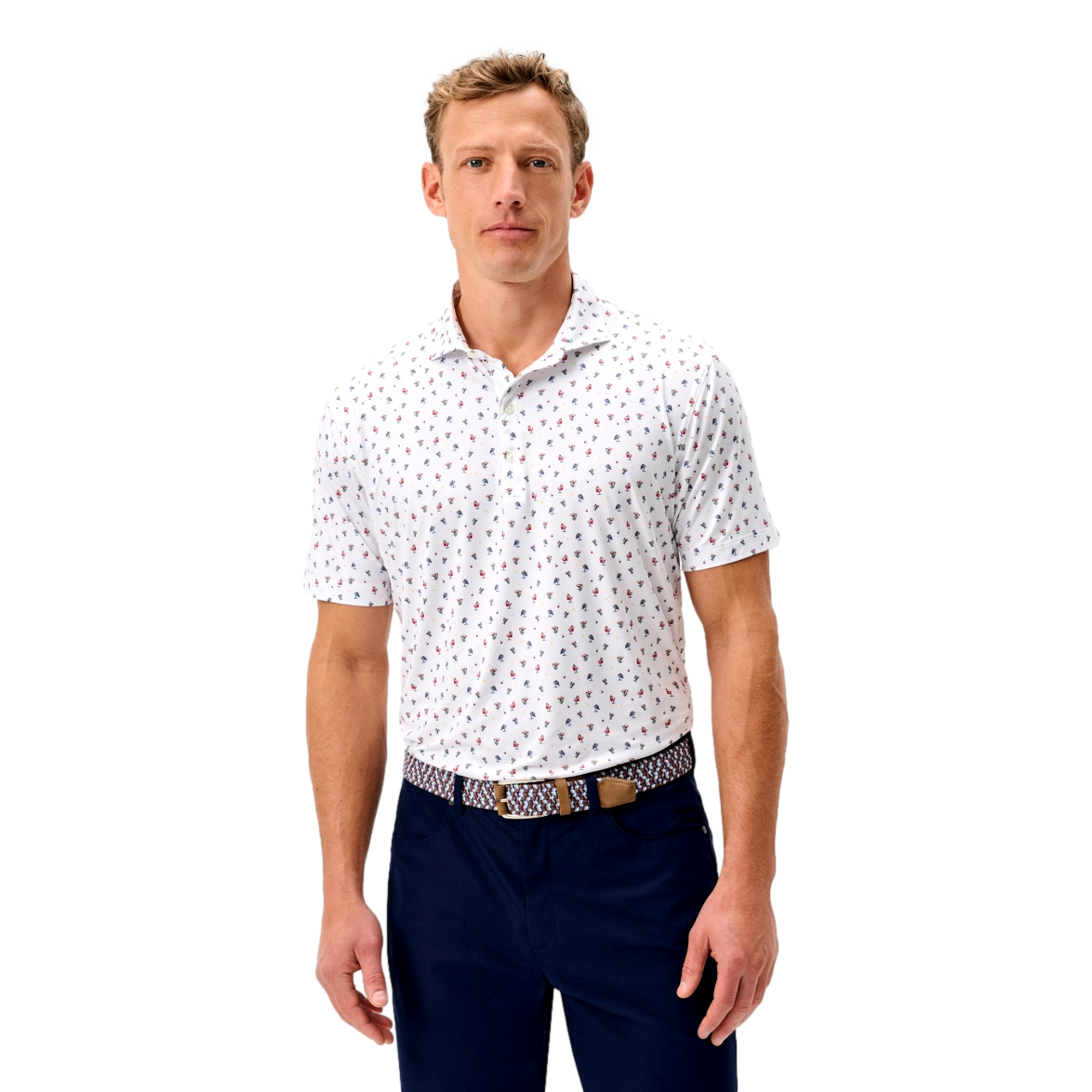 Birdie Bar Men's Golf Polo Shirt