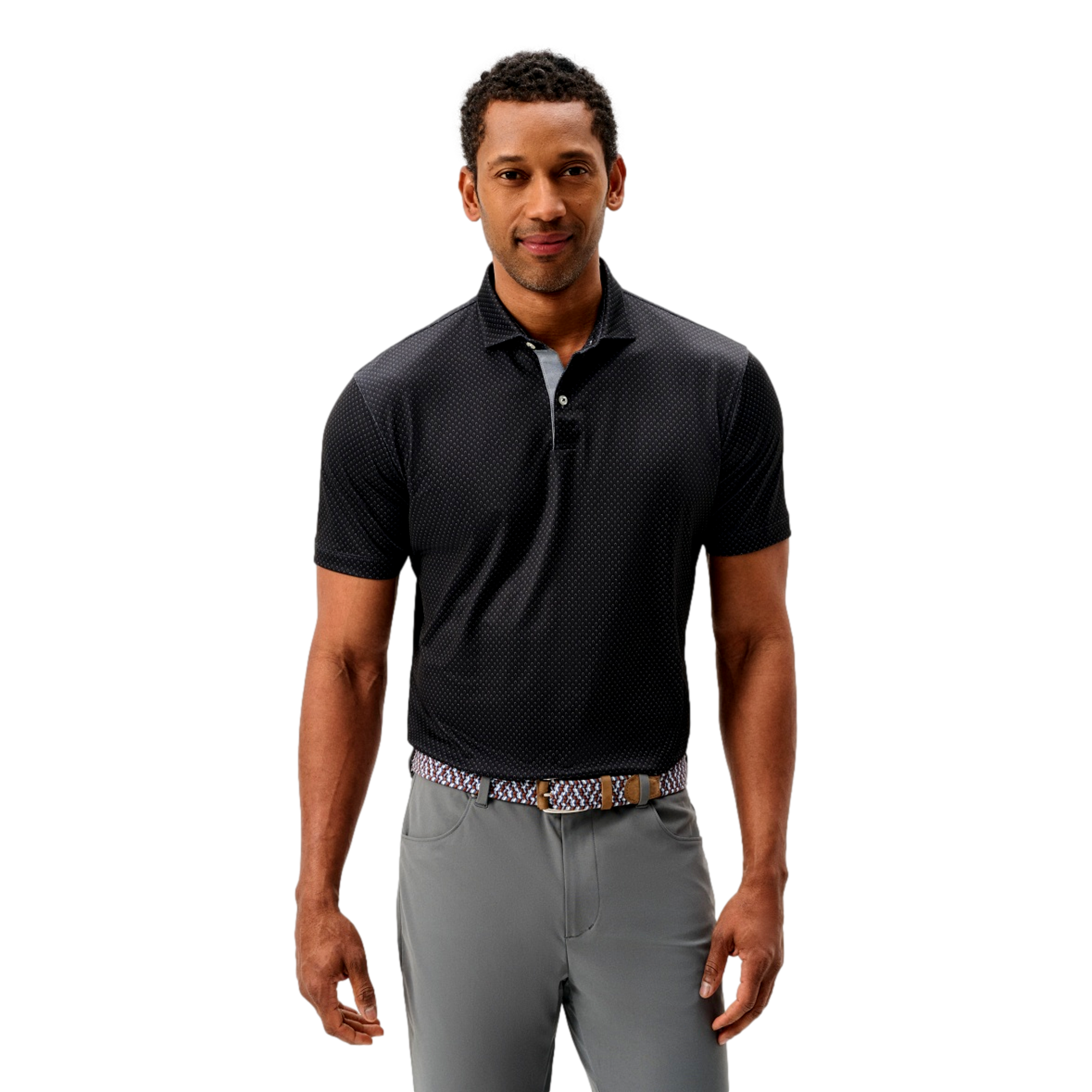 The O Men's Golf Polo Shirt