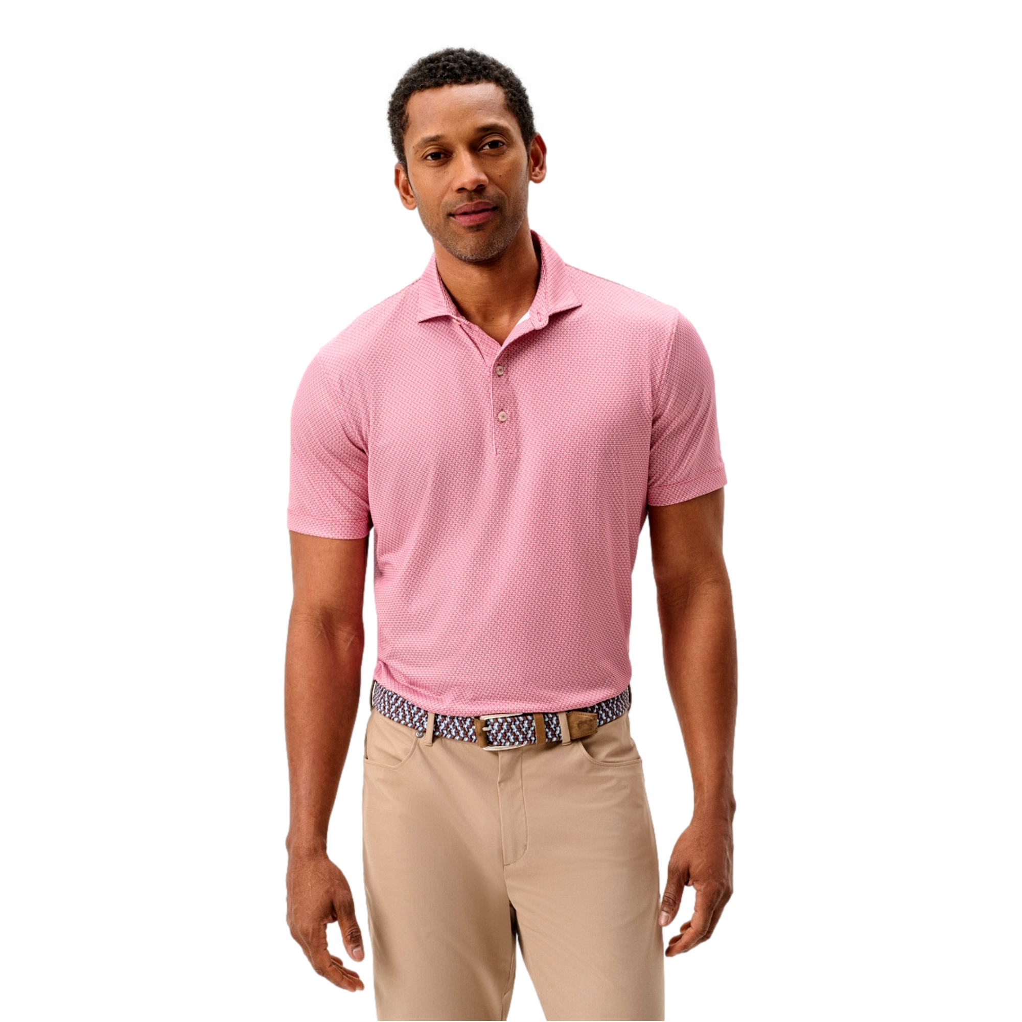 Tile Neat Men's Golf Polo Shirt