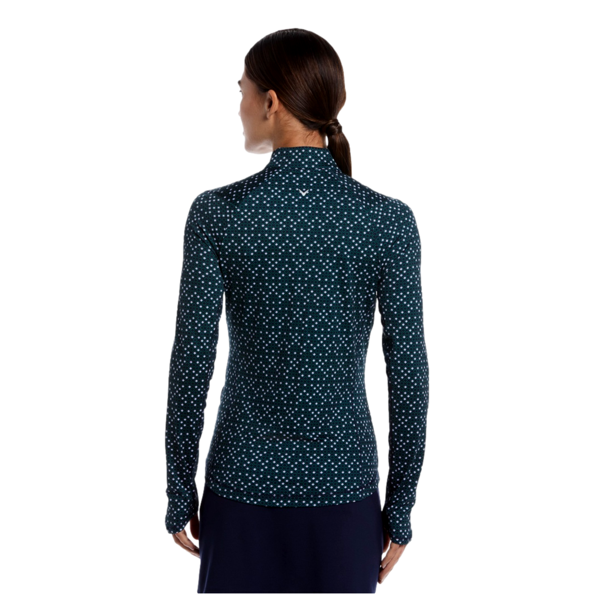 Framing Geo Sun Protection Women's Golf Quarter Zip
