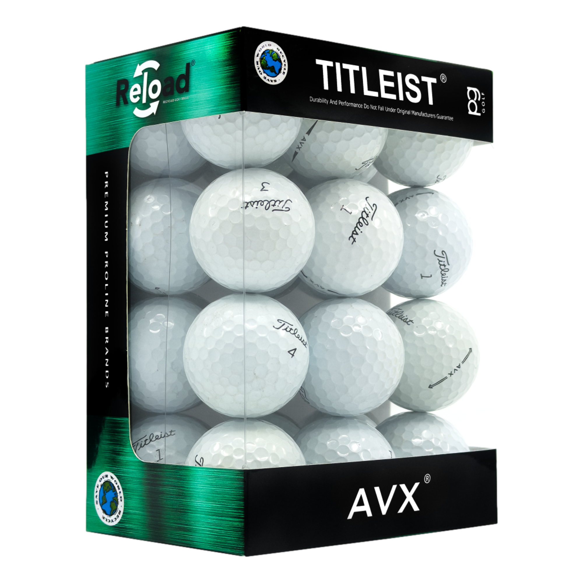 Mid-Grade AVX 24pk Golf Balls