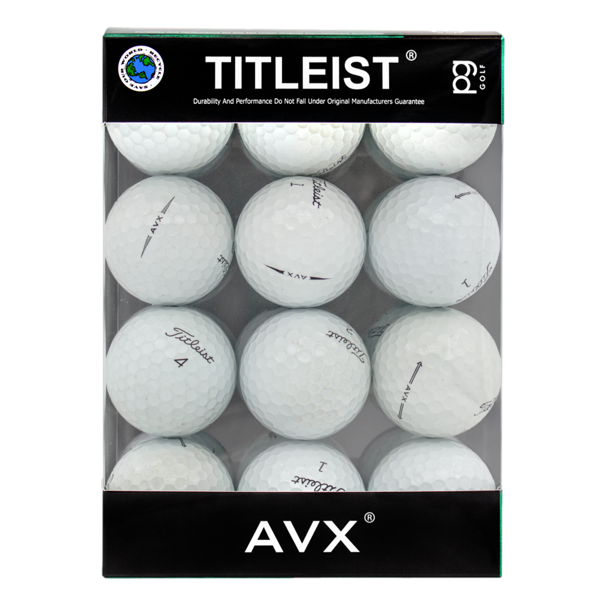 Mid-Grade AVX 24pk Golf Balls
