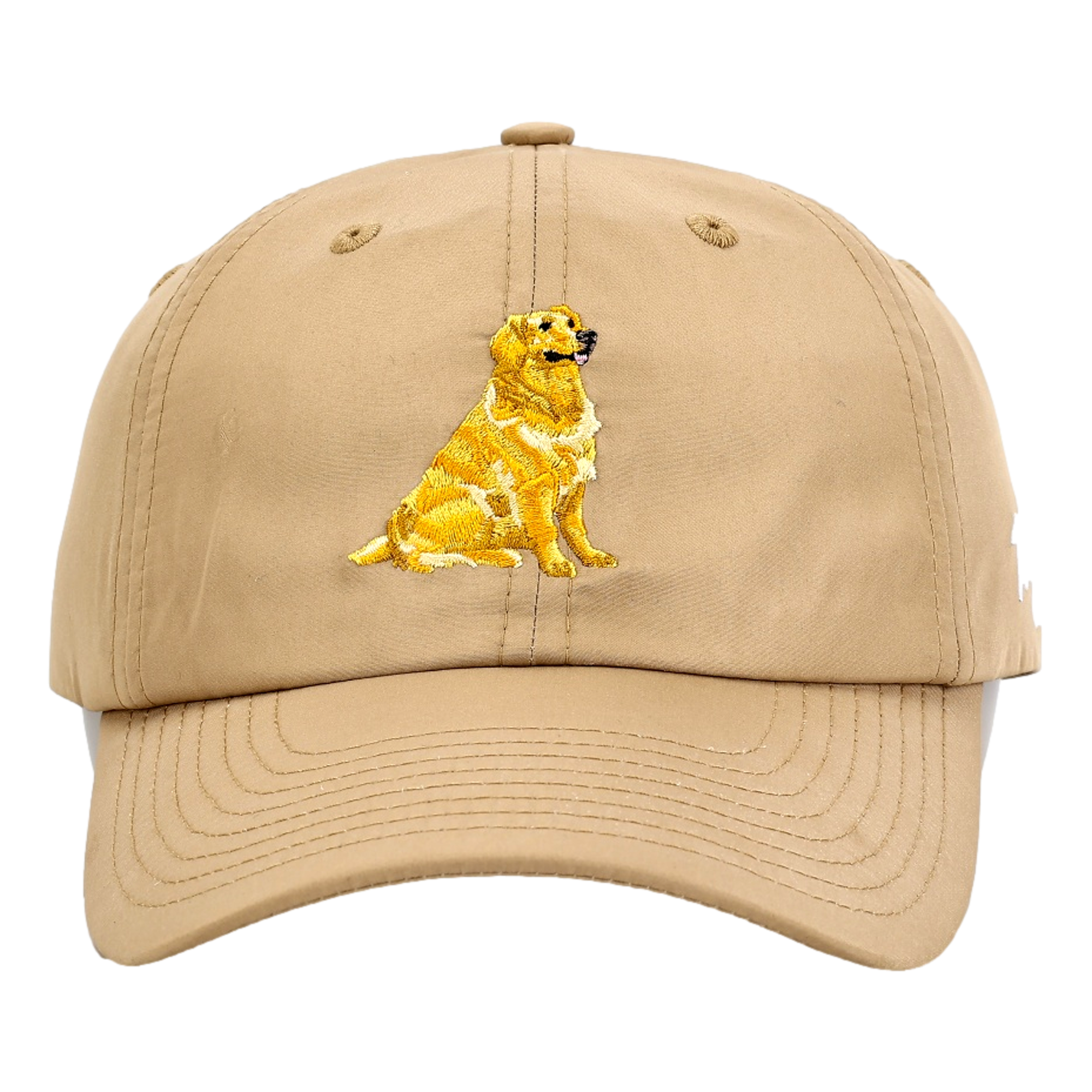 Golden Golf Hat
