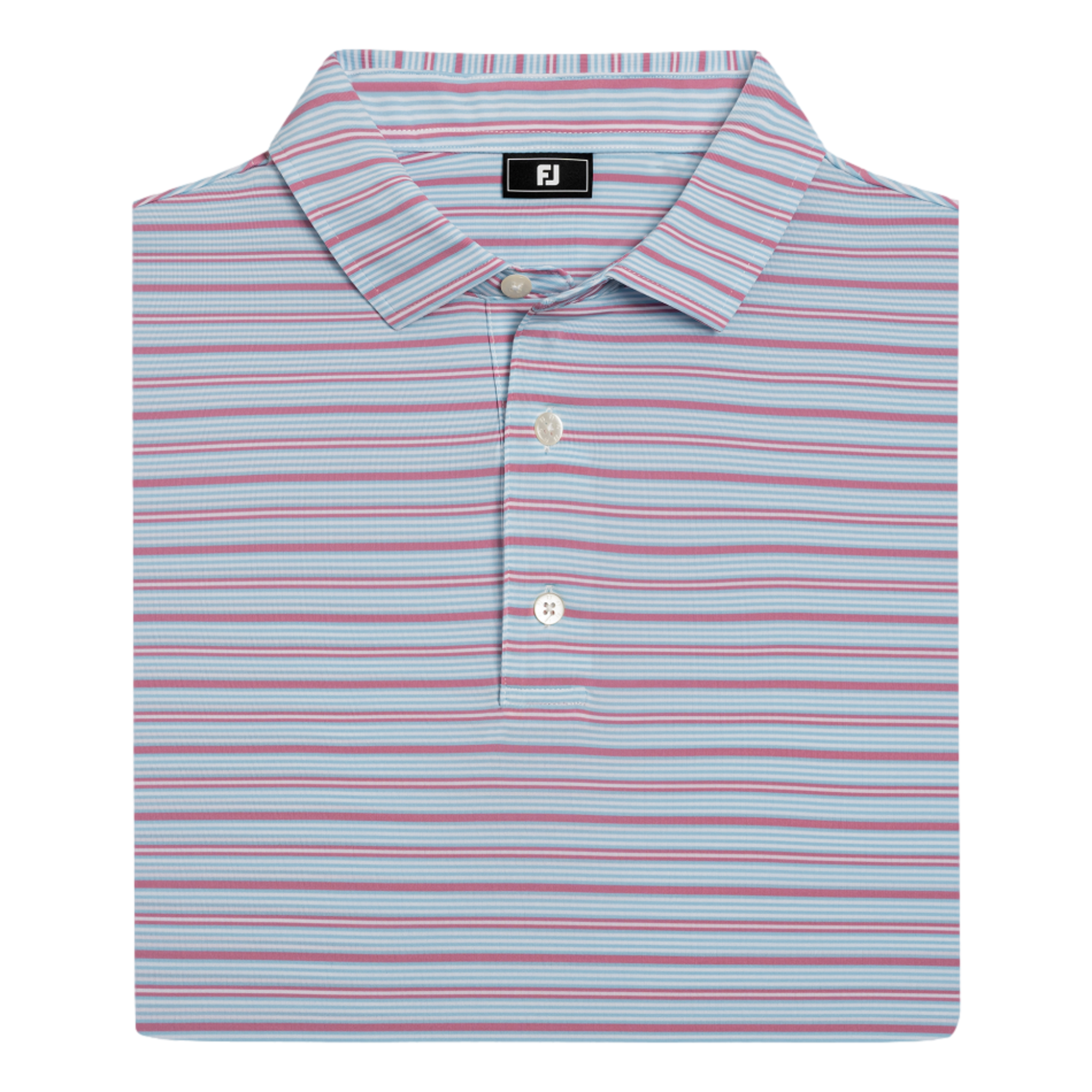 Practice Stripe Lisle Men's Golf Polo Shirt
