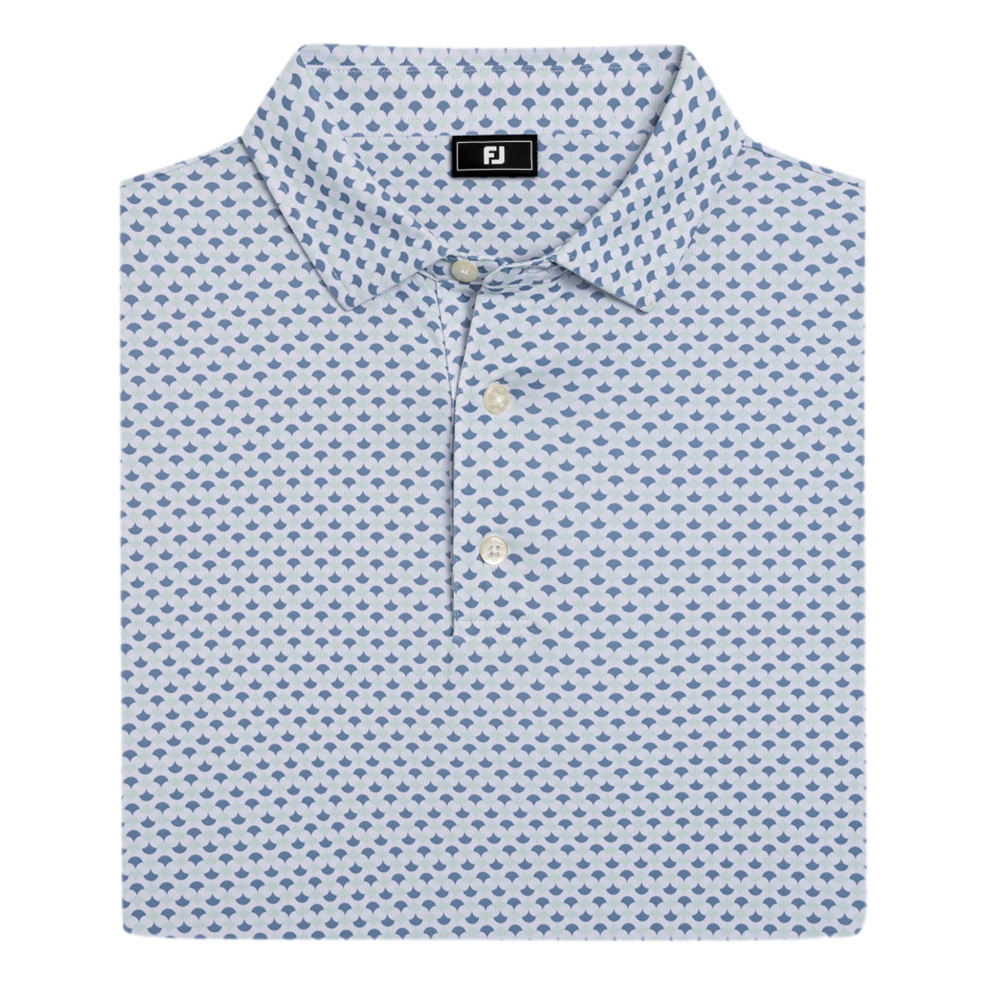 Ginko Geo Pique Men's Golf Polo Shirt