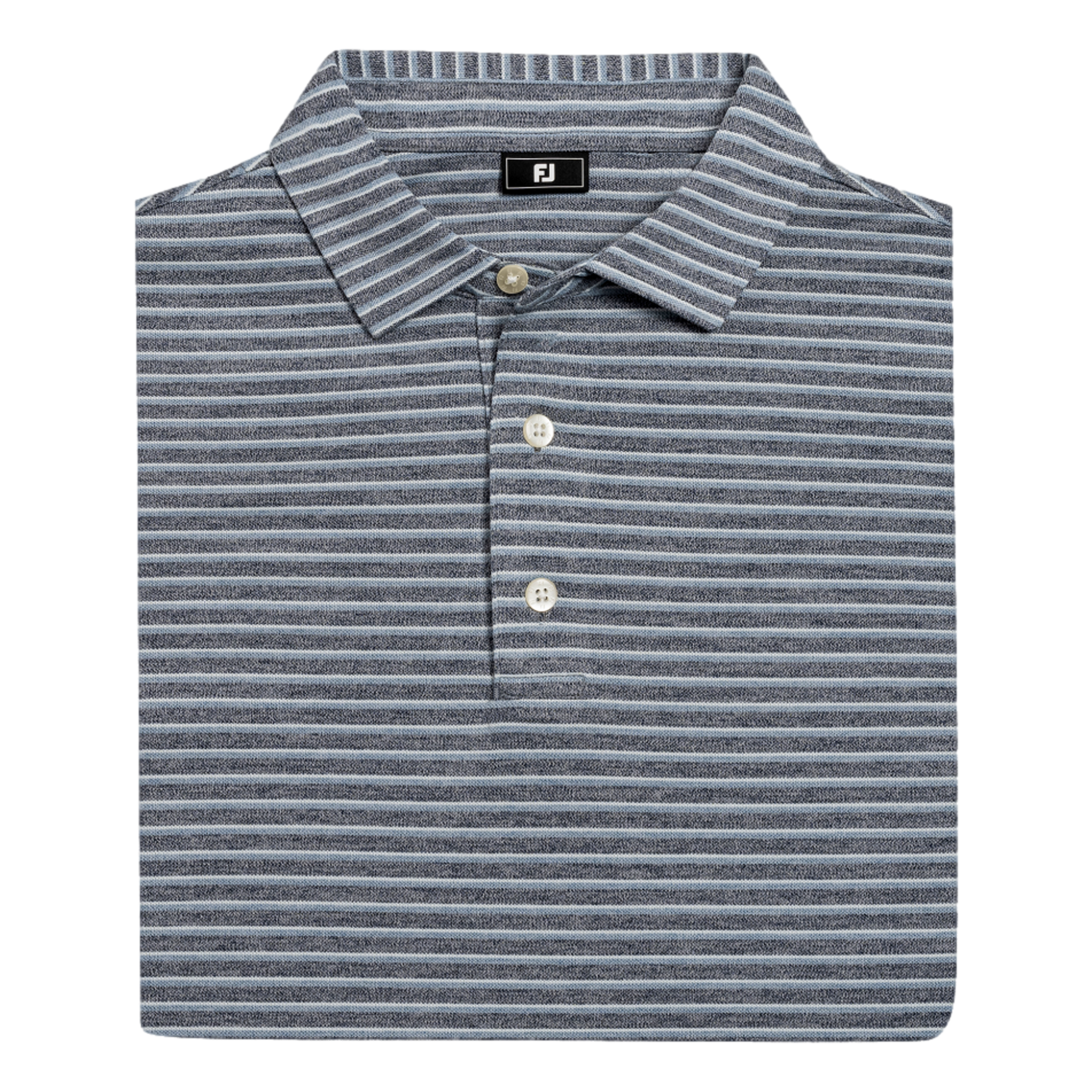 Heather Pin Pop Men's Golf Polo Shirt