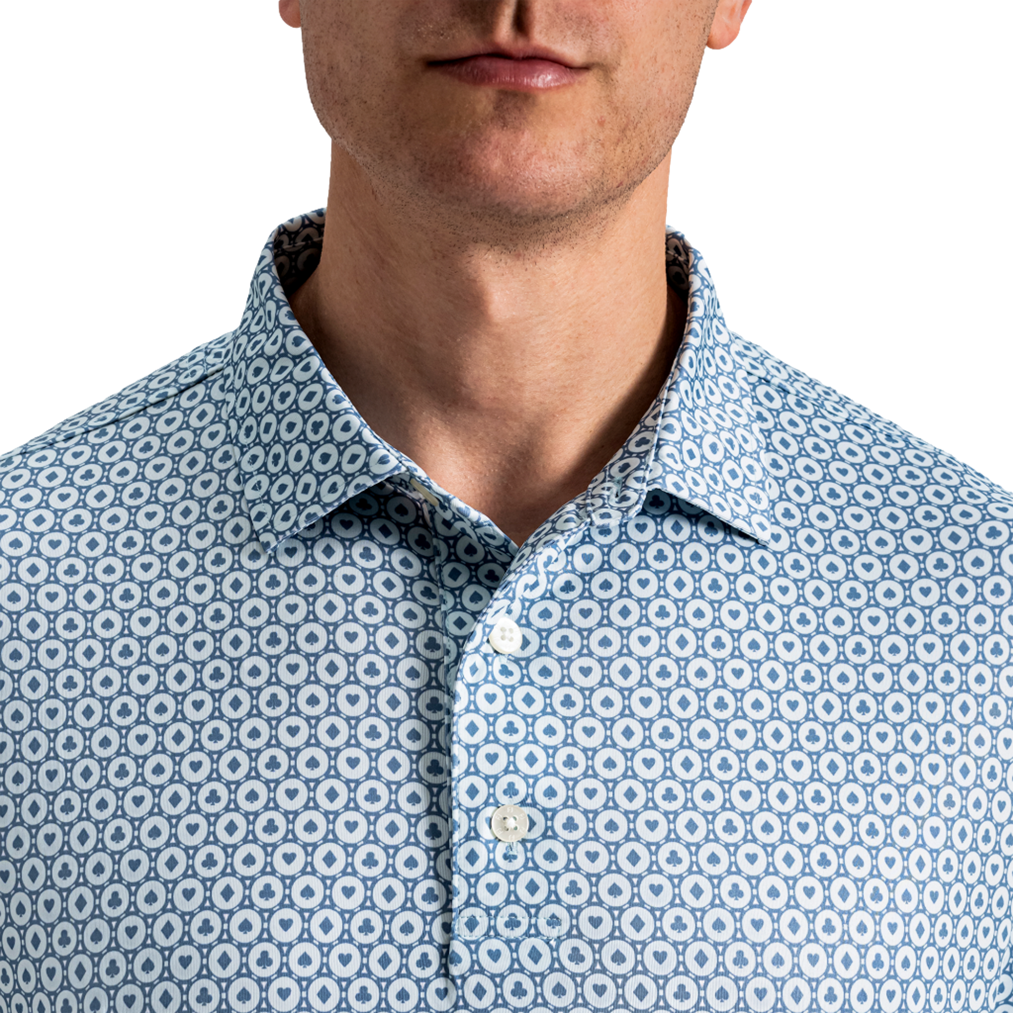 Vegas Maker Lisle Men's Golf Polo Shirt