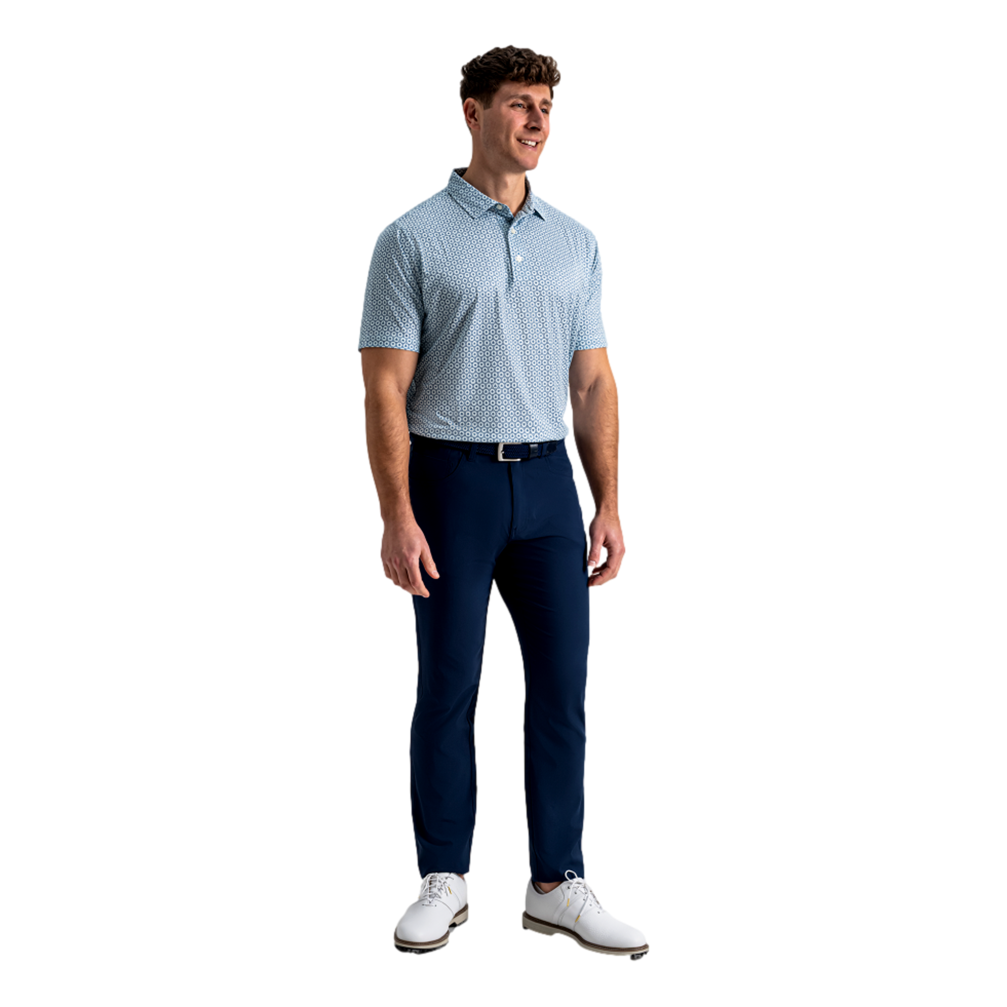 Vegas Maker Lisle Men's Golf Polo Shirt