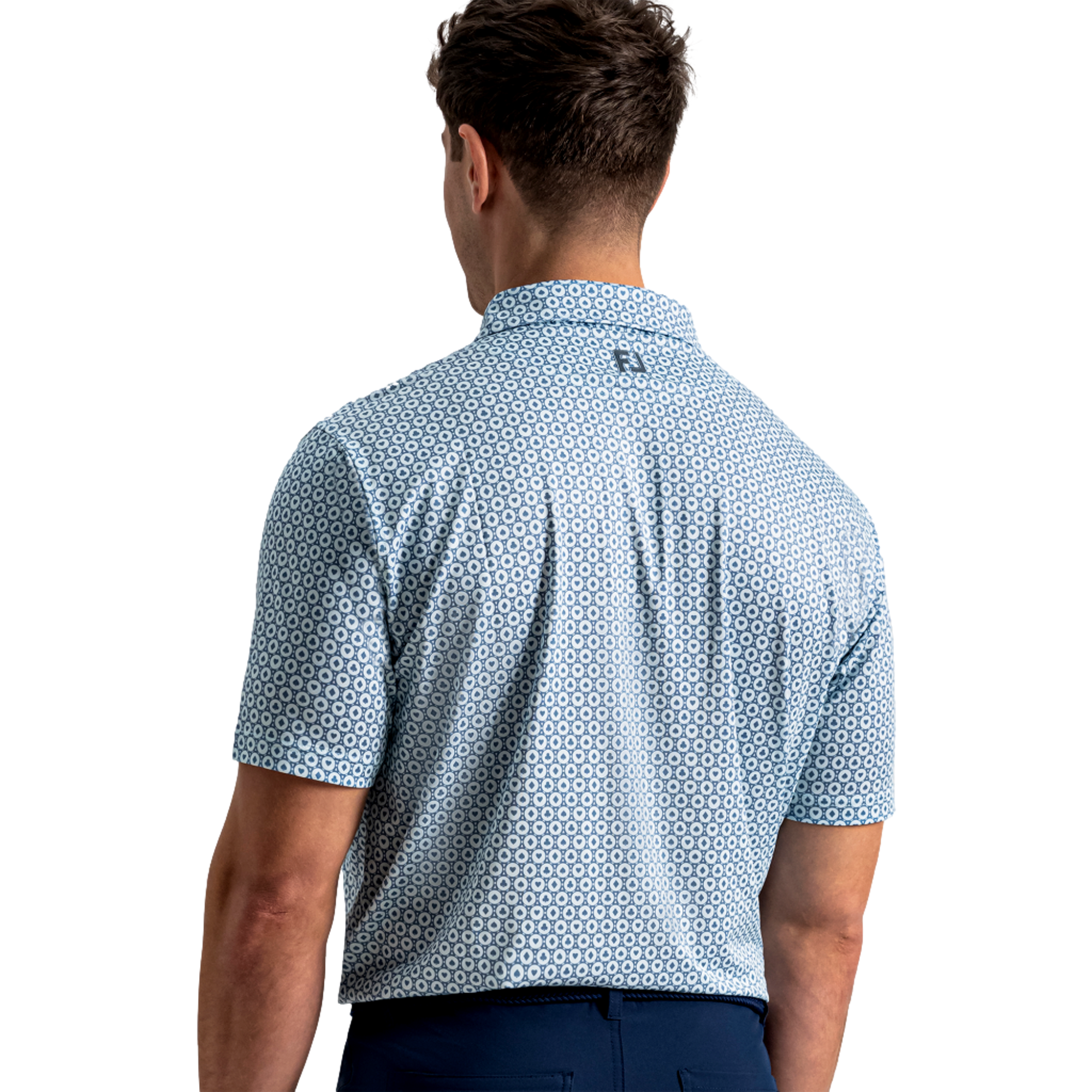 Vegas Maker Lisle Men's Golf Polo Shirt