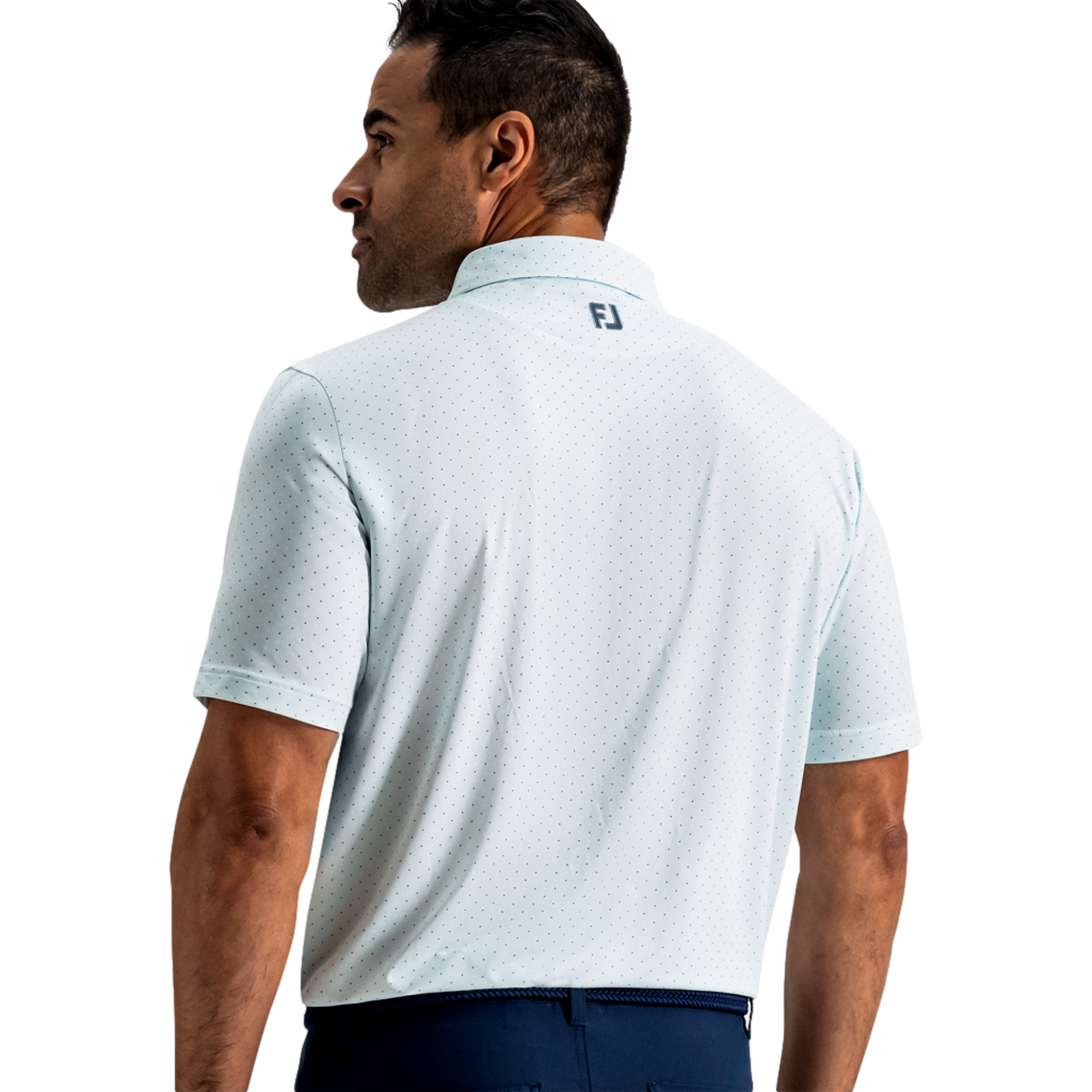 Spark Geo Lisle Men's Golf Polo Shirt