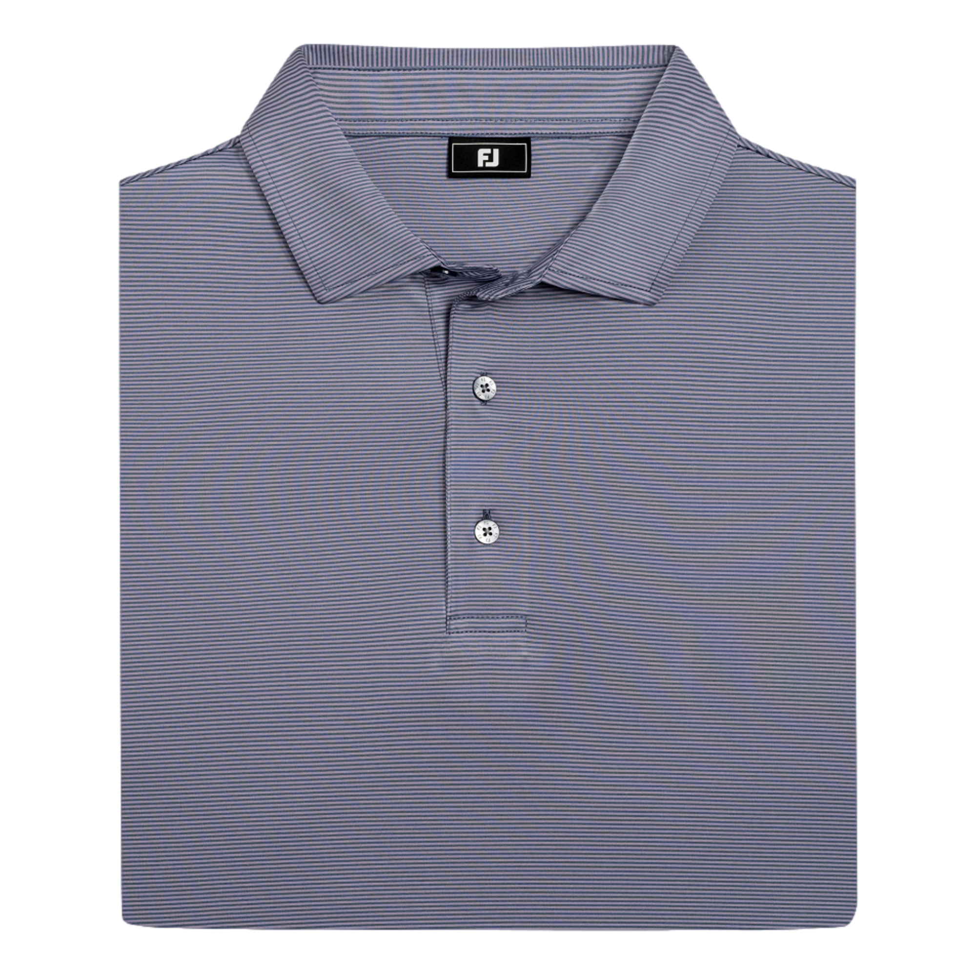 MicroFeeder Stripe Lisle Men's Golf Polo Shirt