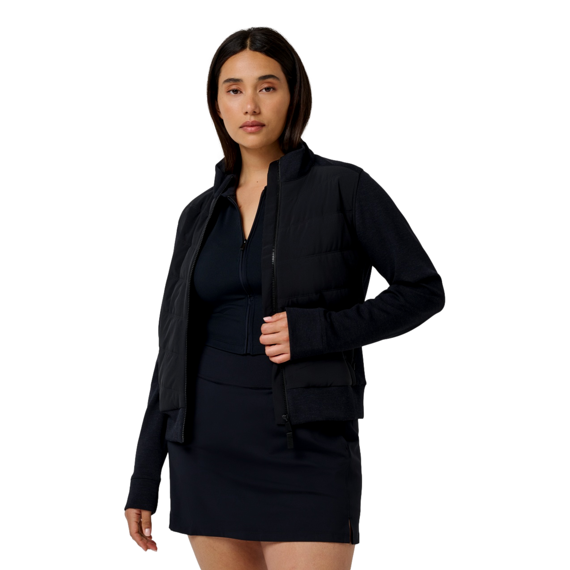 Skyloft Soft Quilted Full Zip Women's Golf Jacket