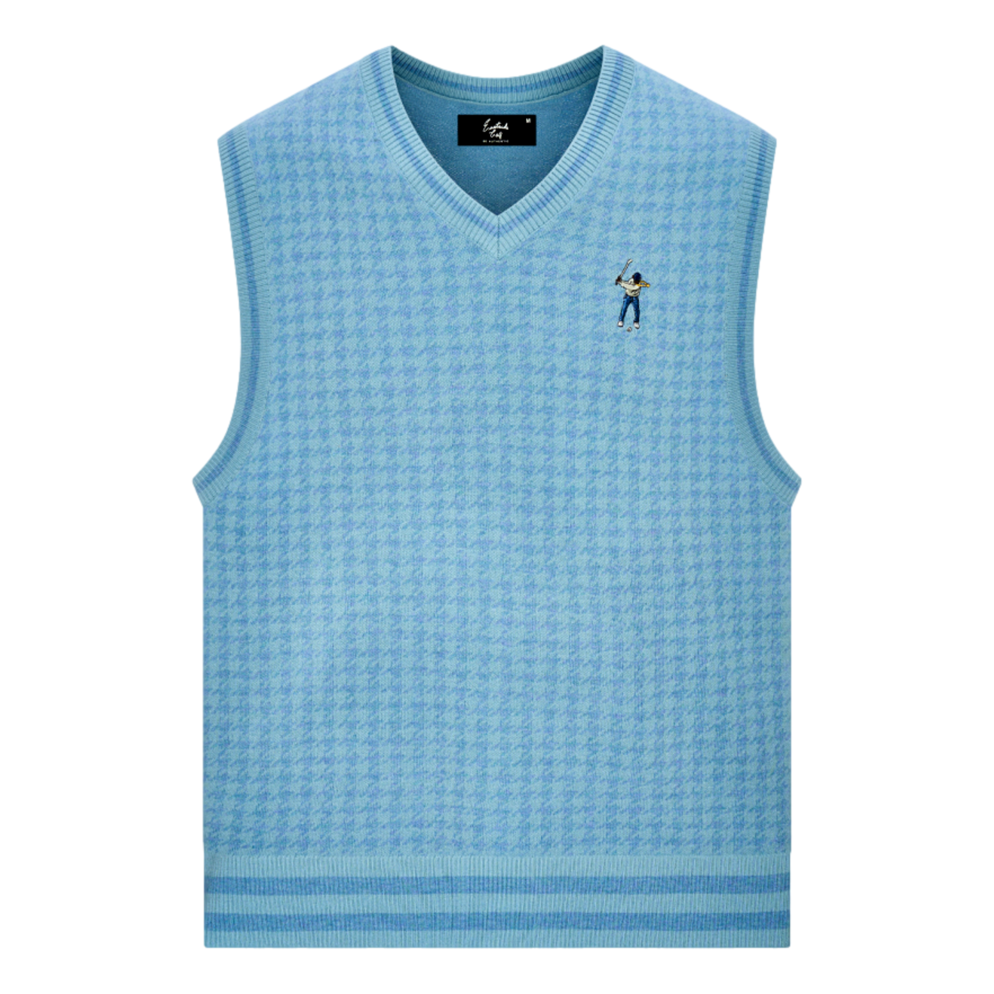 Houndstooth Men's Golf Sweater Vest