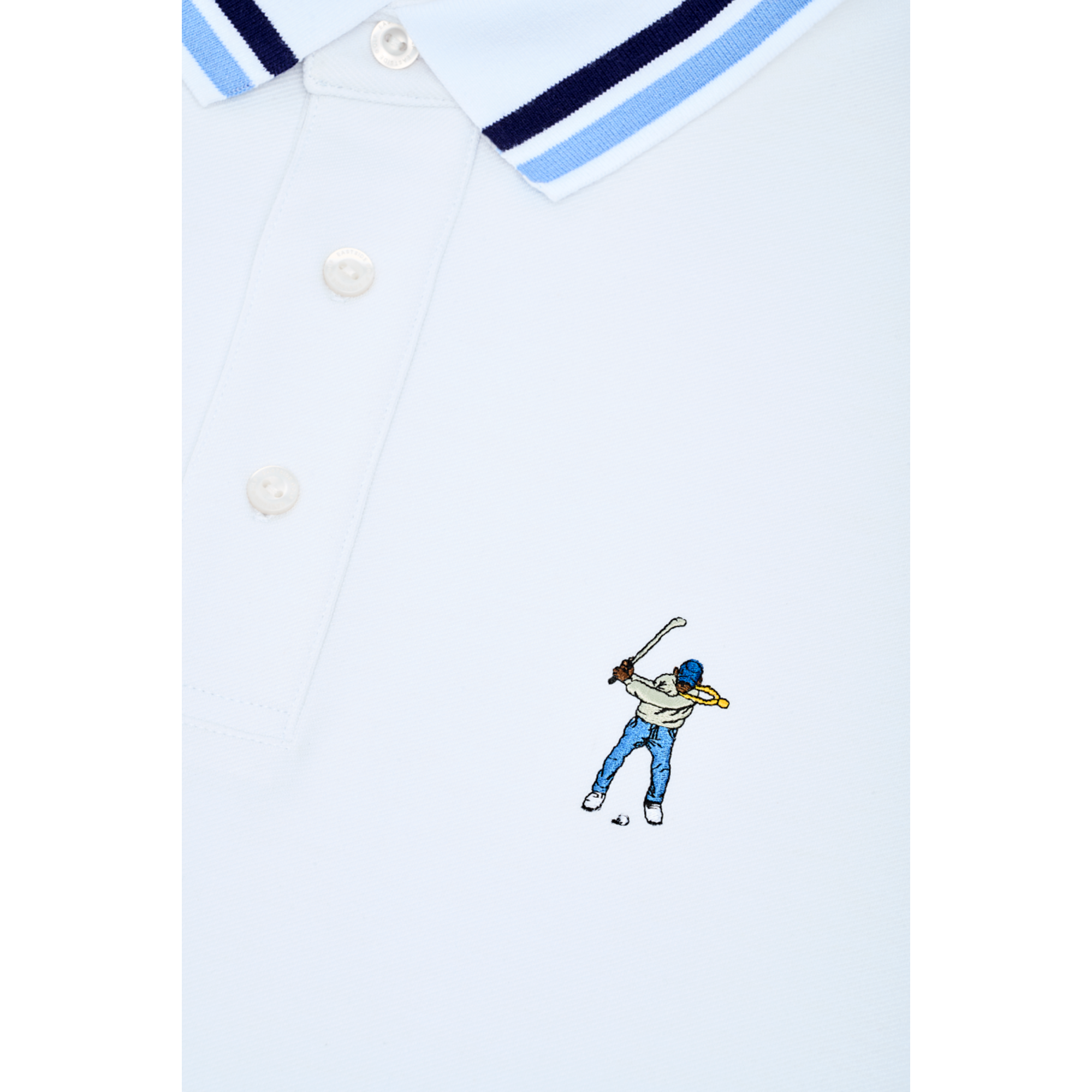 Premium Mid-Weight Long Sleeve Men's Golf Polo Shirt