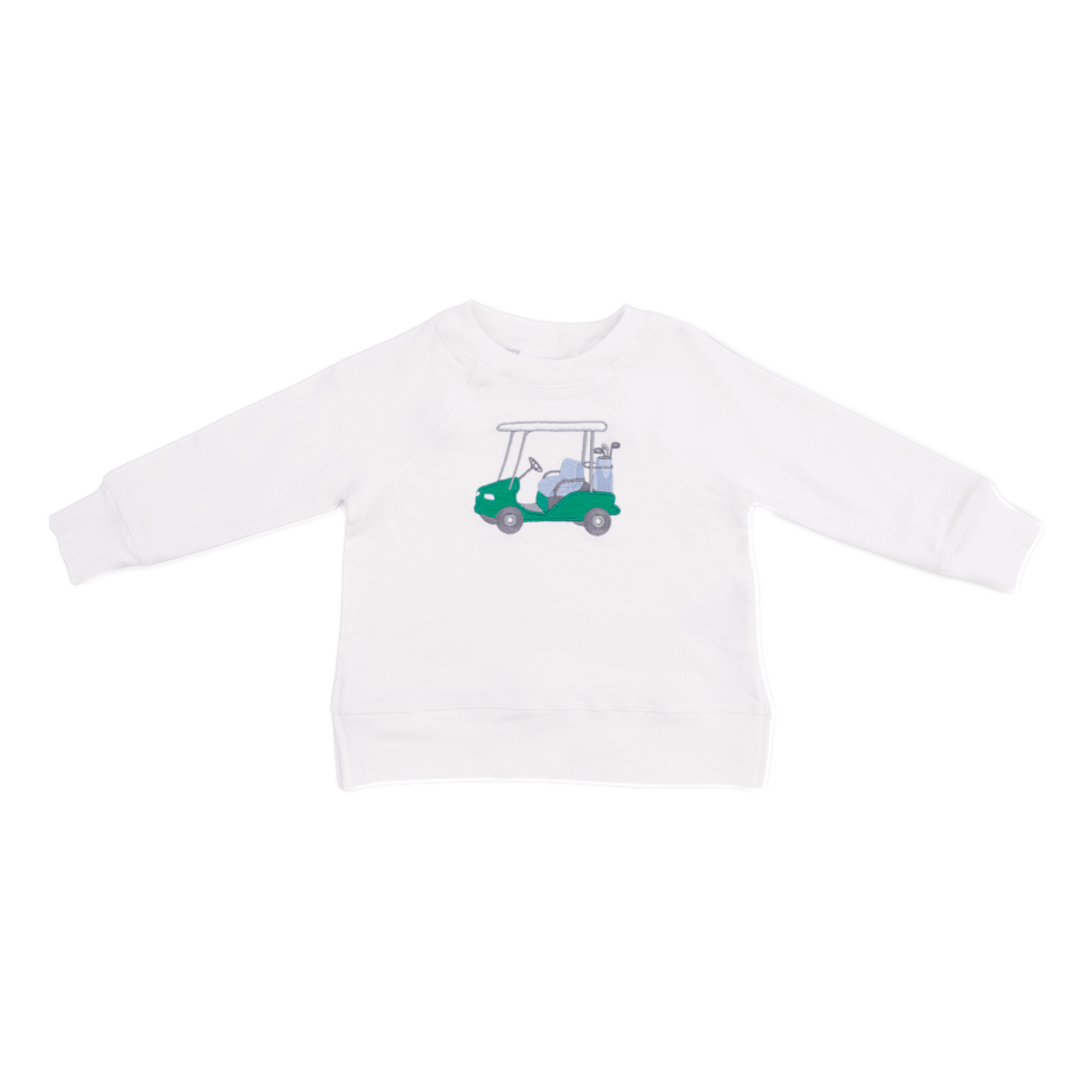 Golf French Terry Boy's Golf Cart Raglan Sweatshirt