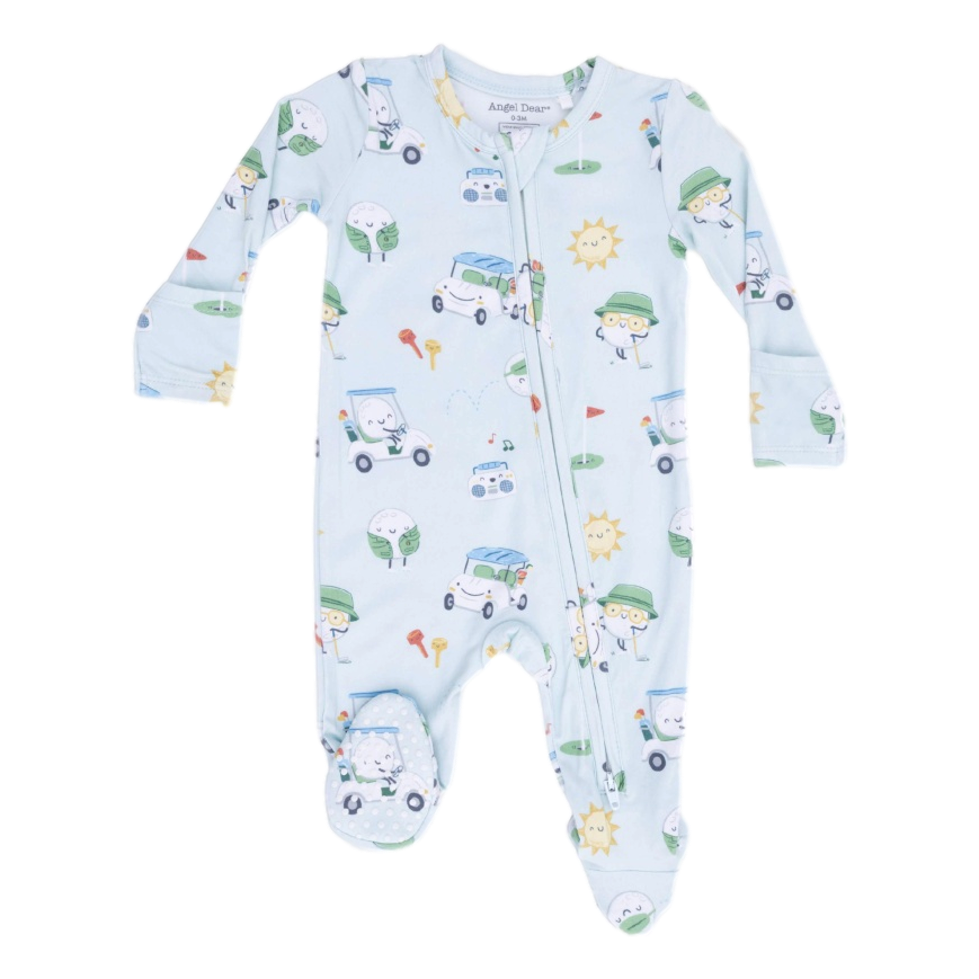 Golf Pros Boy's 2 Way Zipper Footie