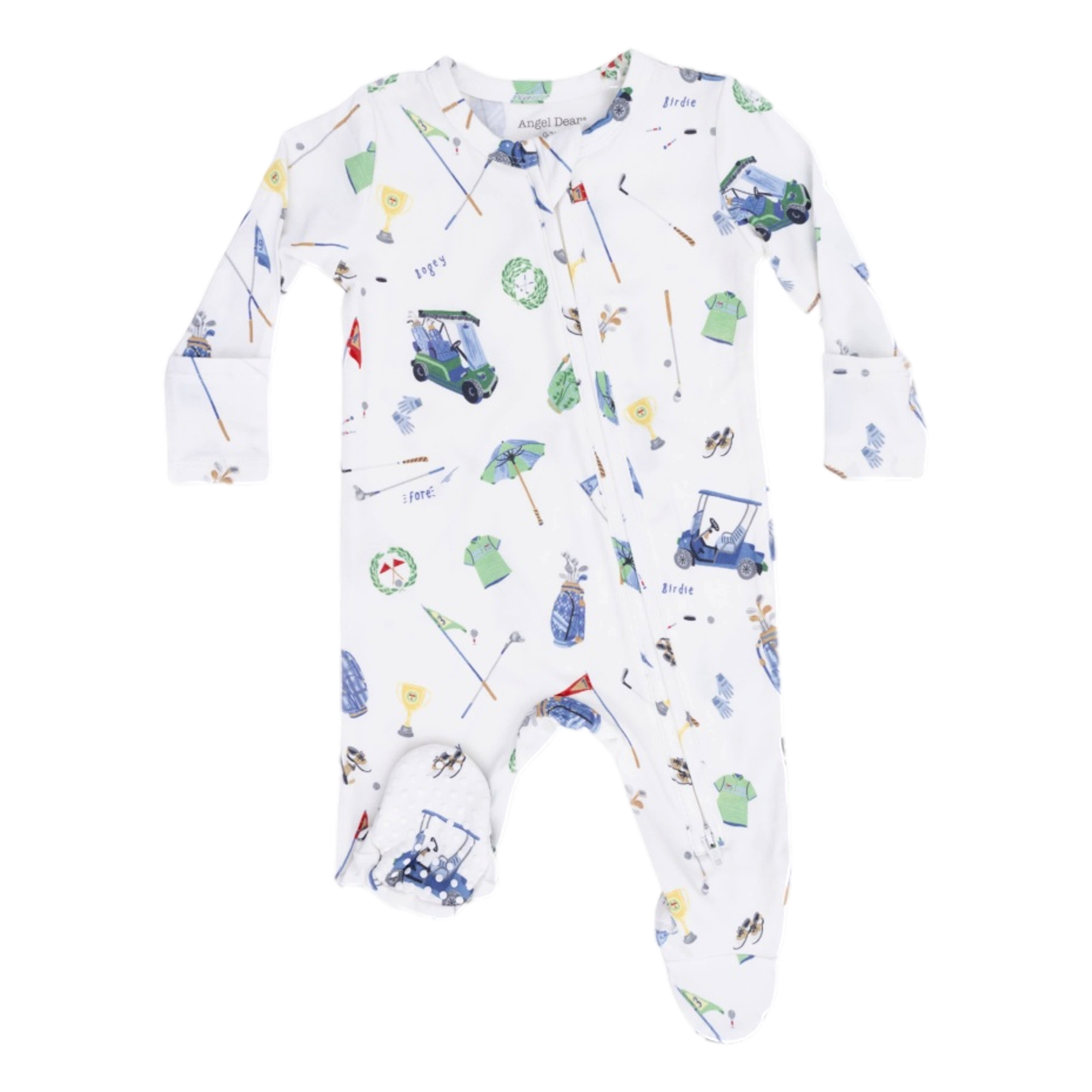 Golf Things Boy's 2 Way Zipper Footie