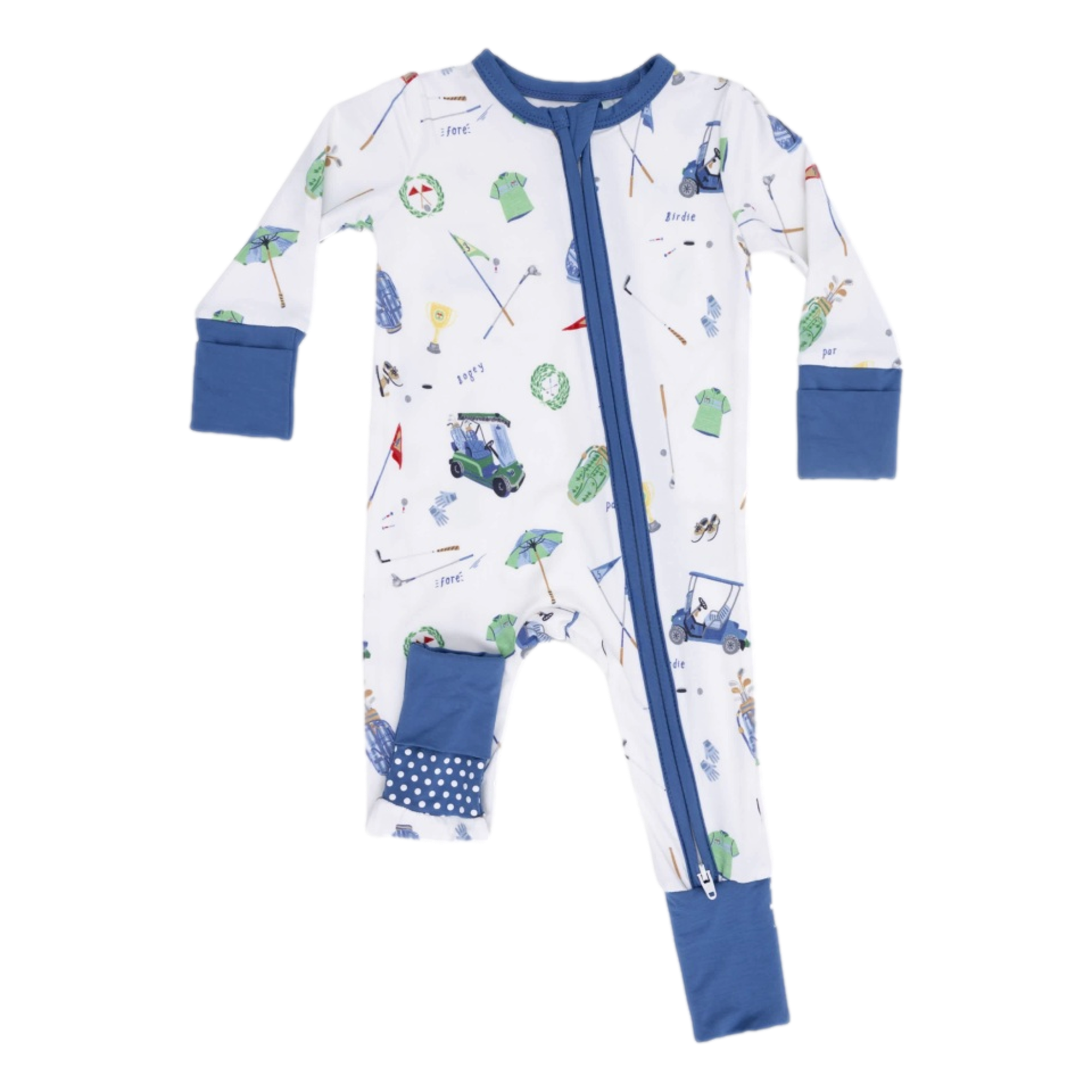 Golf Things Boy's Convertible Romper