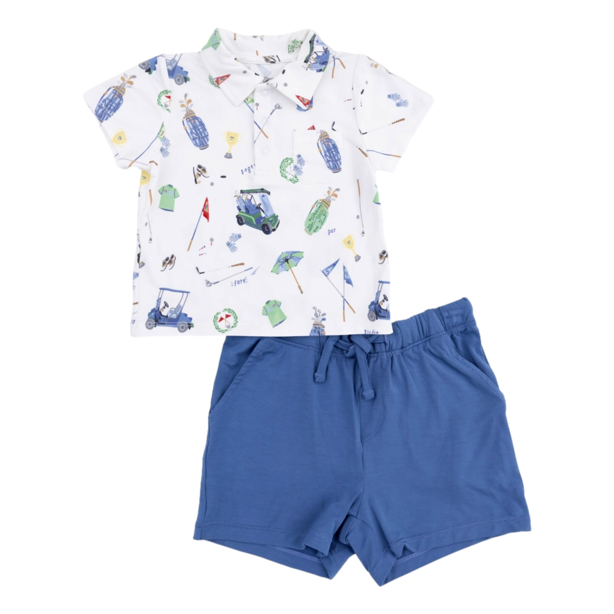 Golf Things Boy's Polo & Casual Short