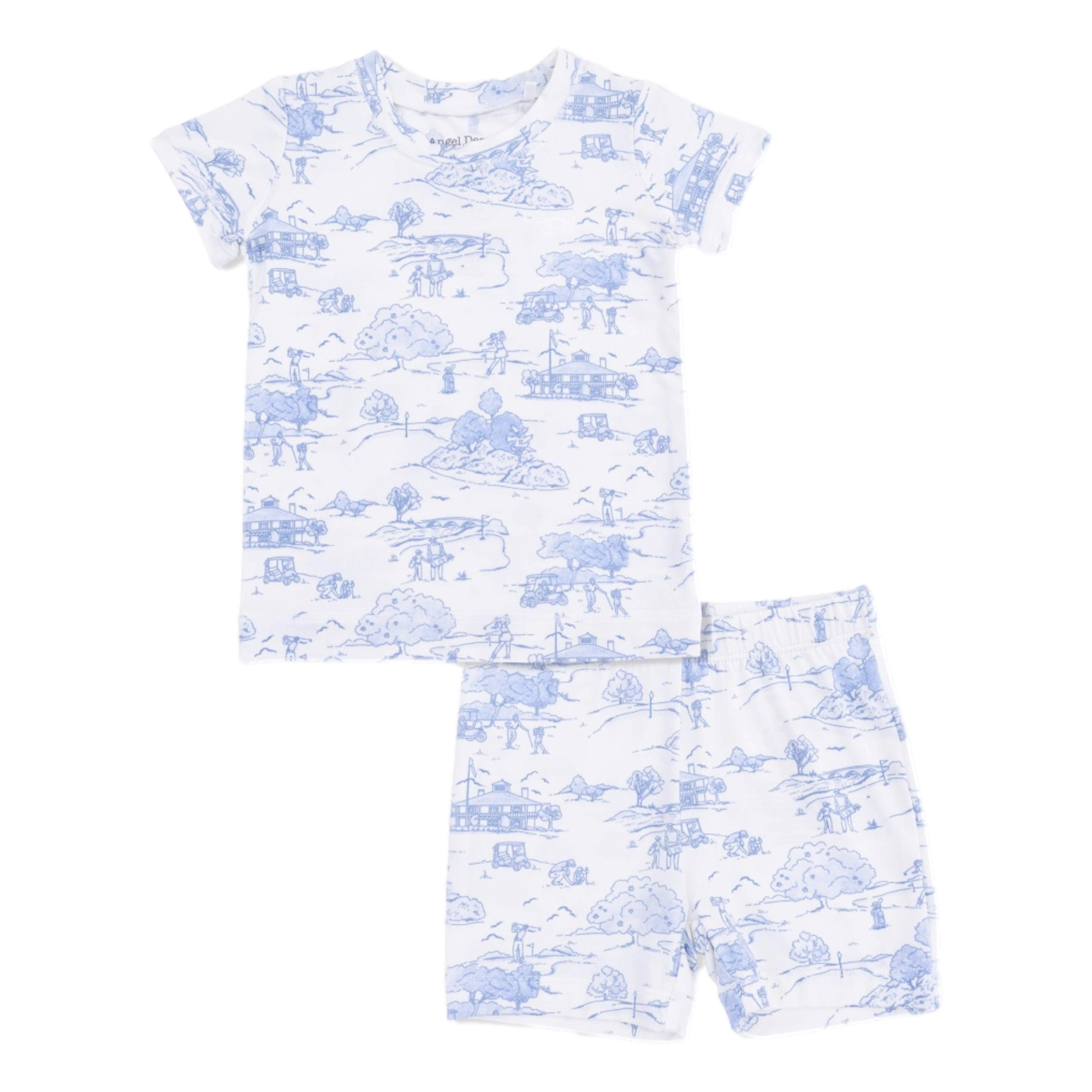 Golf Toile Boy's Loungewear Short Set