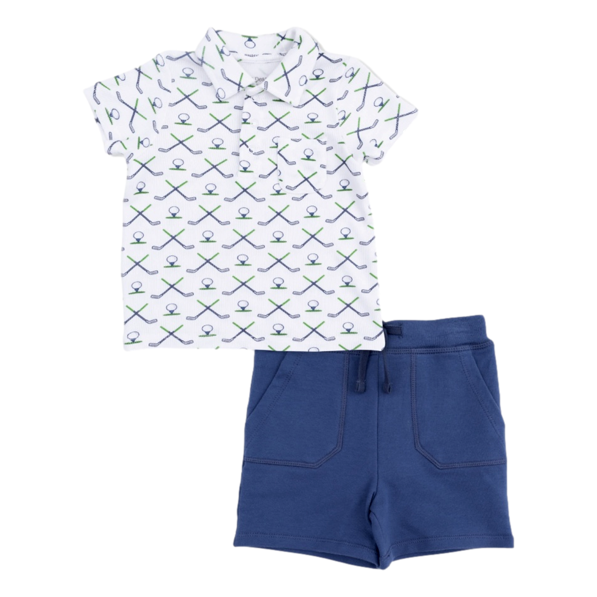 Simple Golf Boy's Polo & Everyday Short