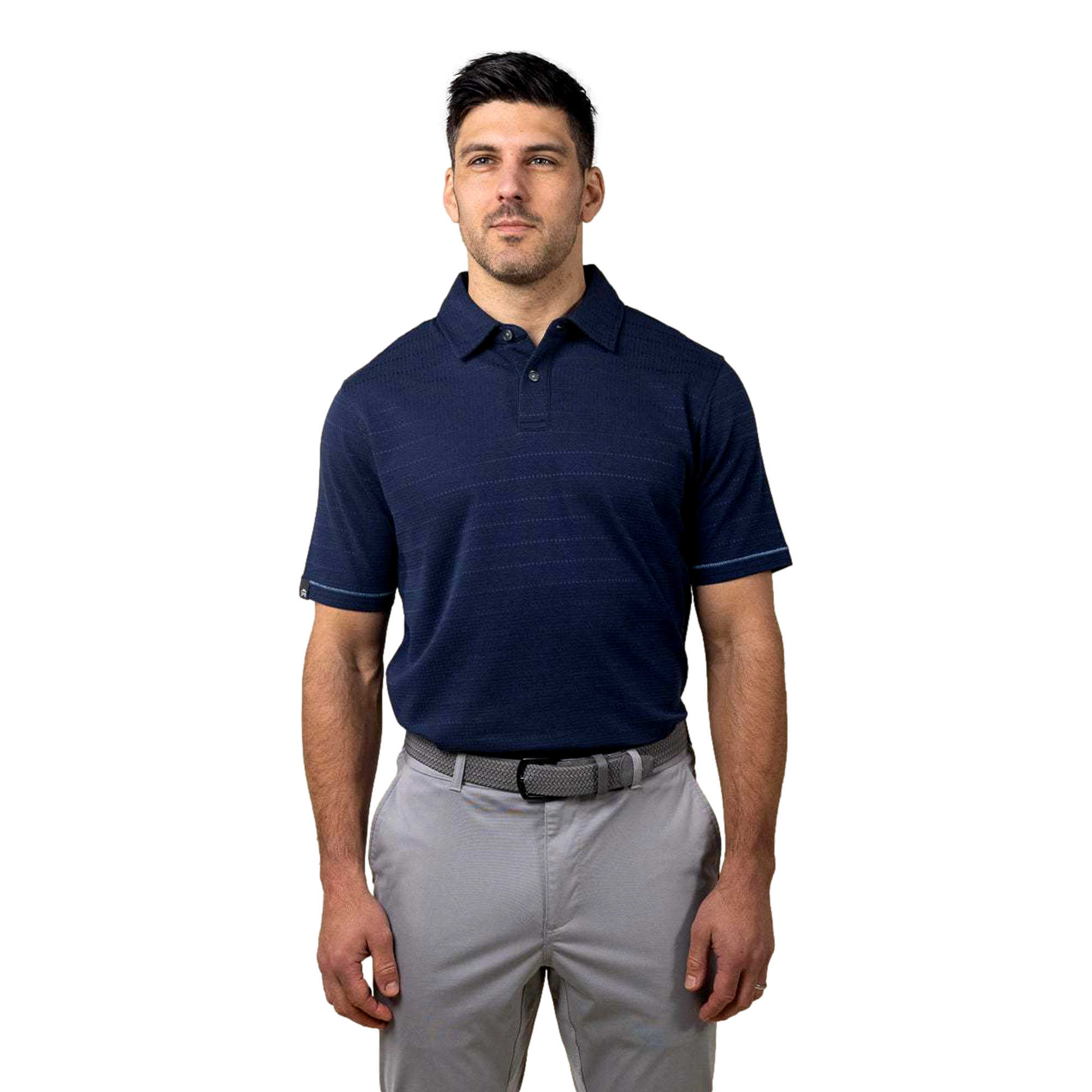 Henry Men's Short Sleeve Golf Polo Shirt
