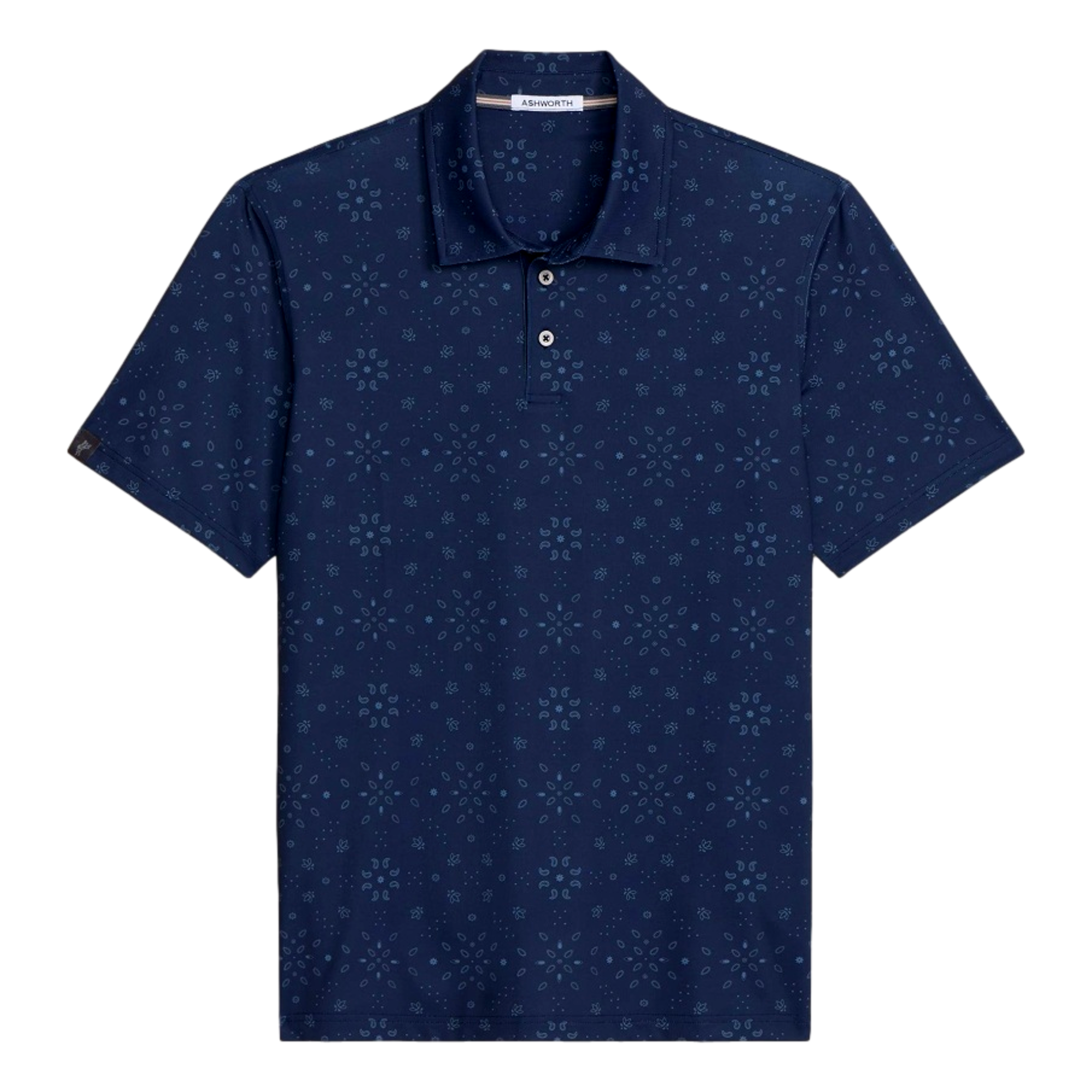 Western Men's Short Sleeve Golf Polo