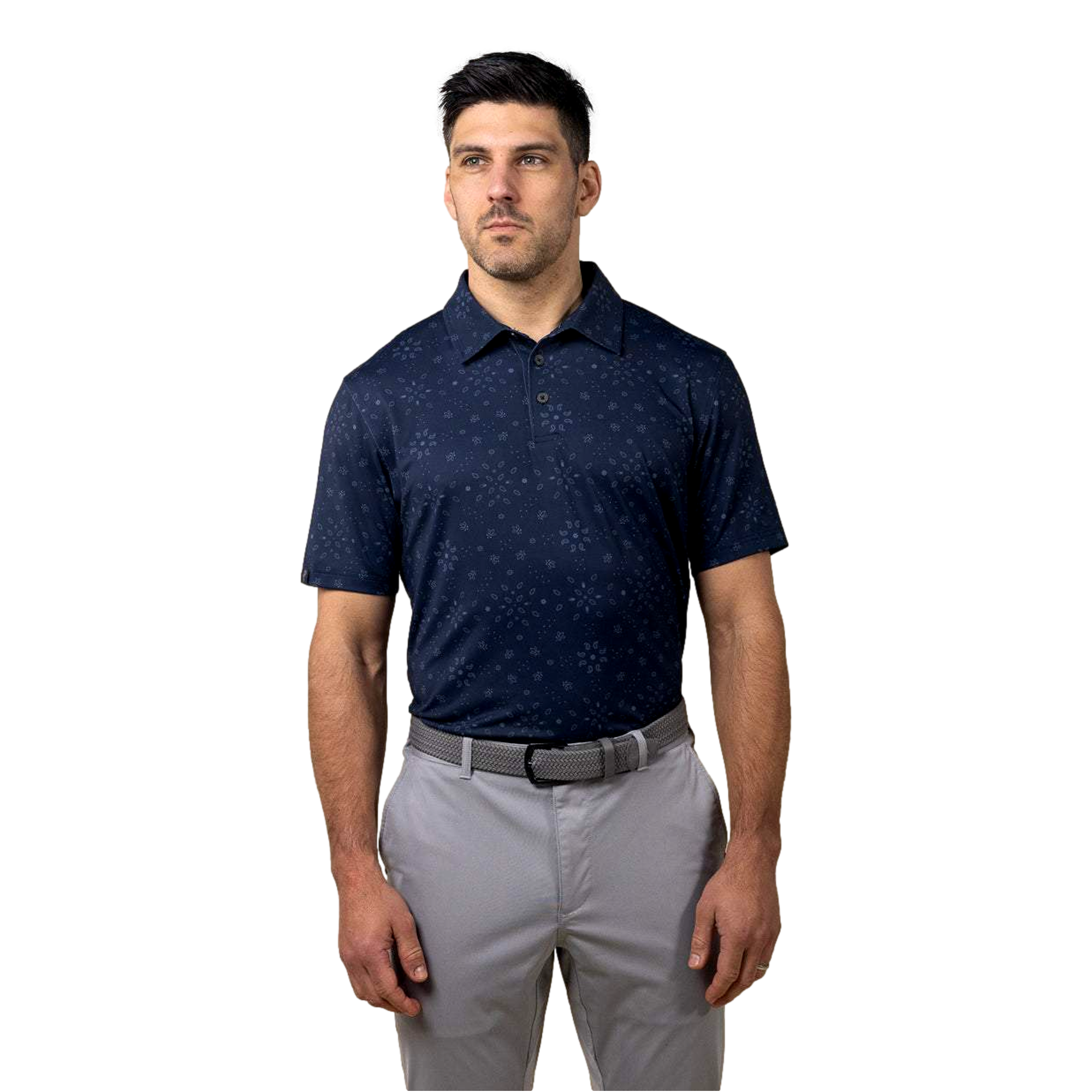 Western Men's Short Sleeve Golf Polo