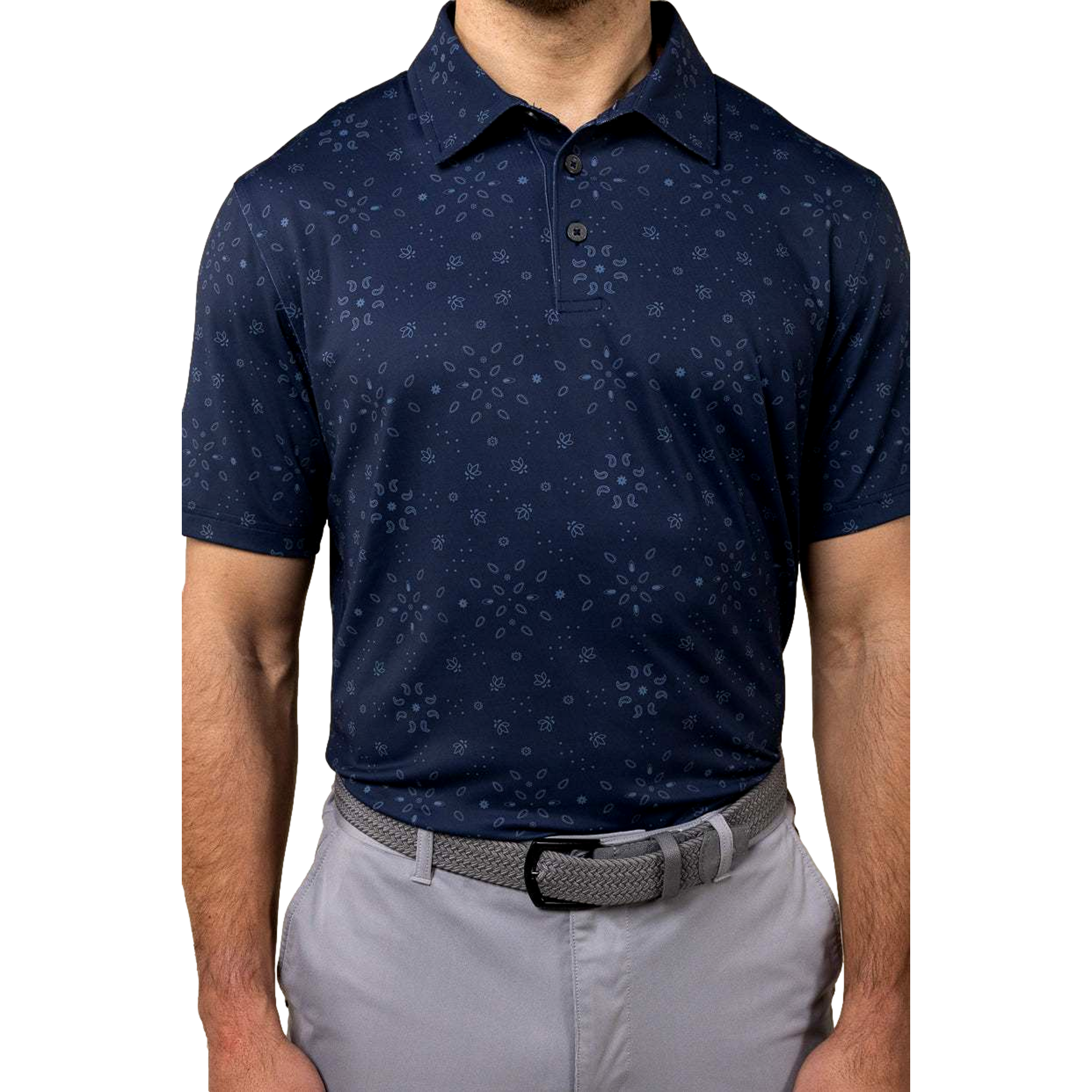 Western Men's Short Sleeve Golf Polo