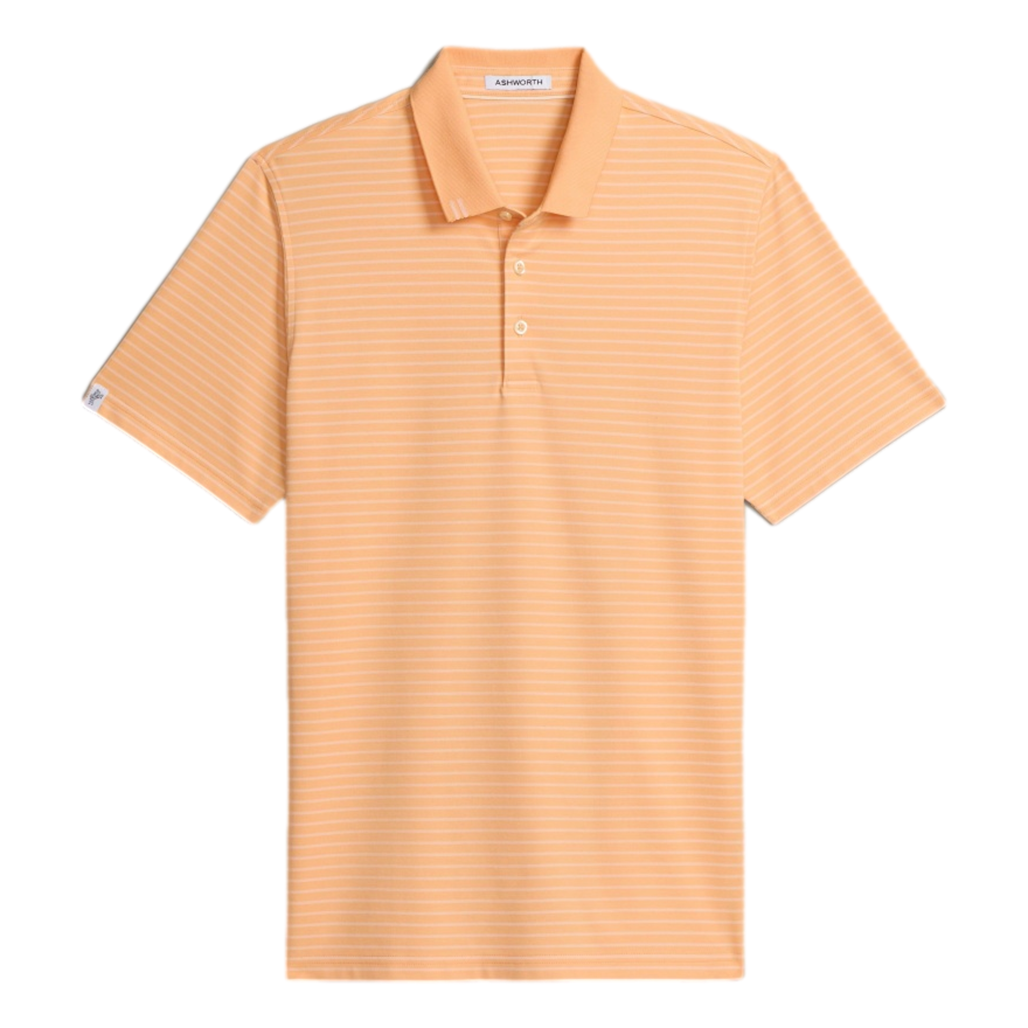 2Bar Stripe Men's Short Sleeve Golf Polo