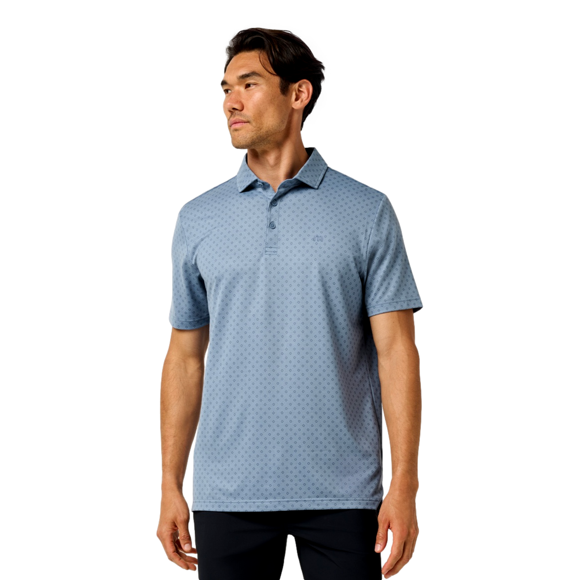 Final Drive Geo Sport Men's Golf Polo Shirt