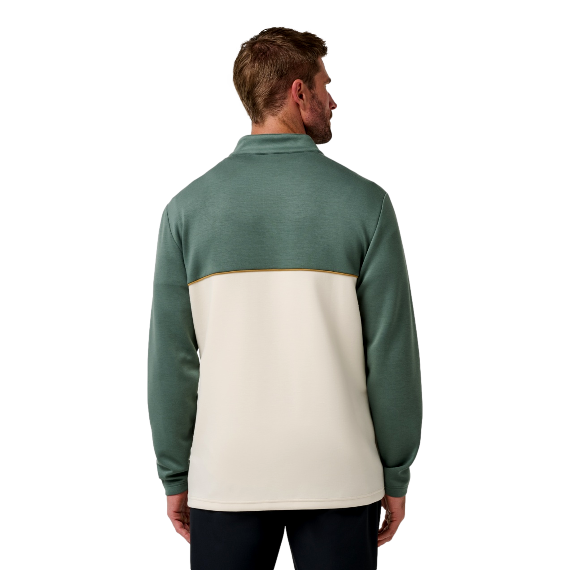 FiberCloud Color Block Men's Golf Quarter-Zip
