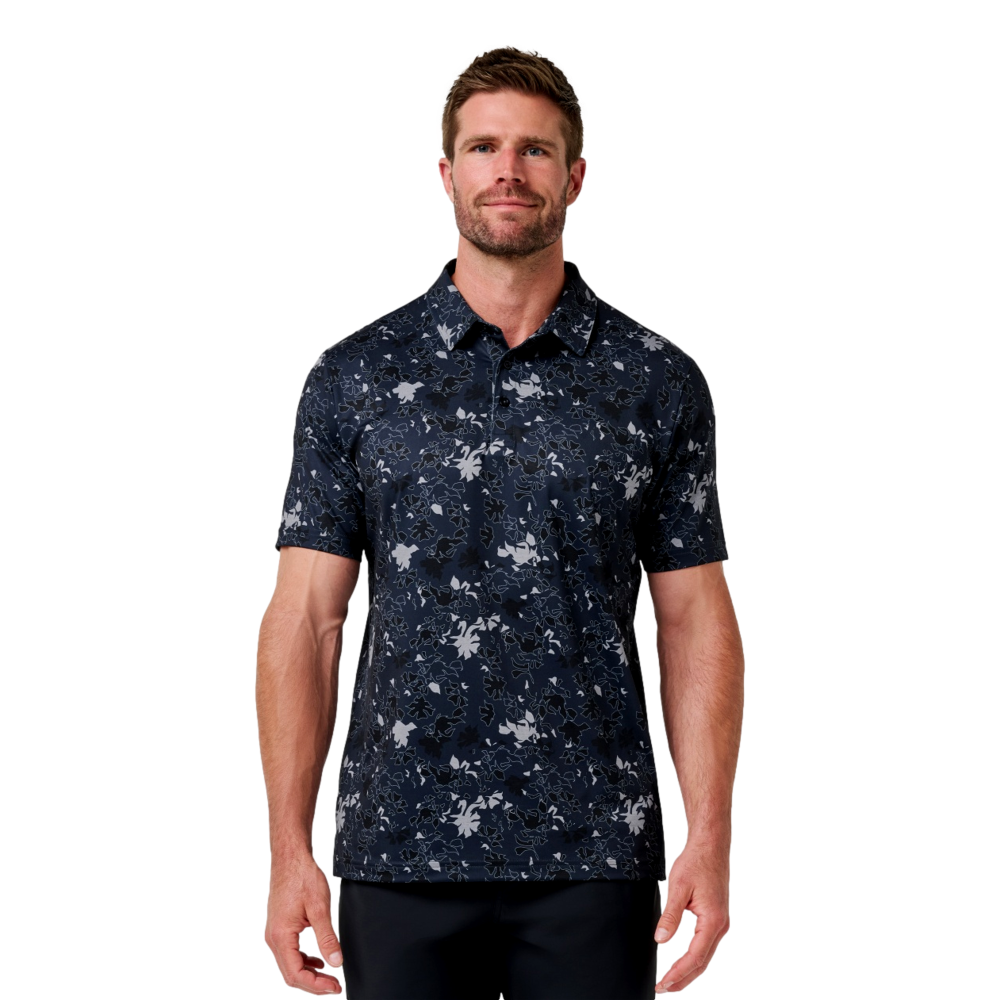 Full Round Men's Golf Polo Shirt