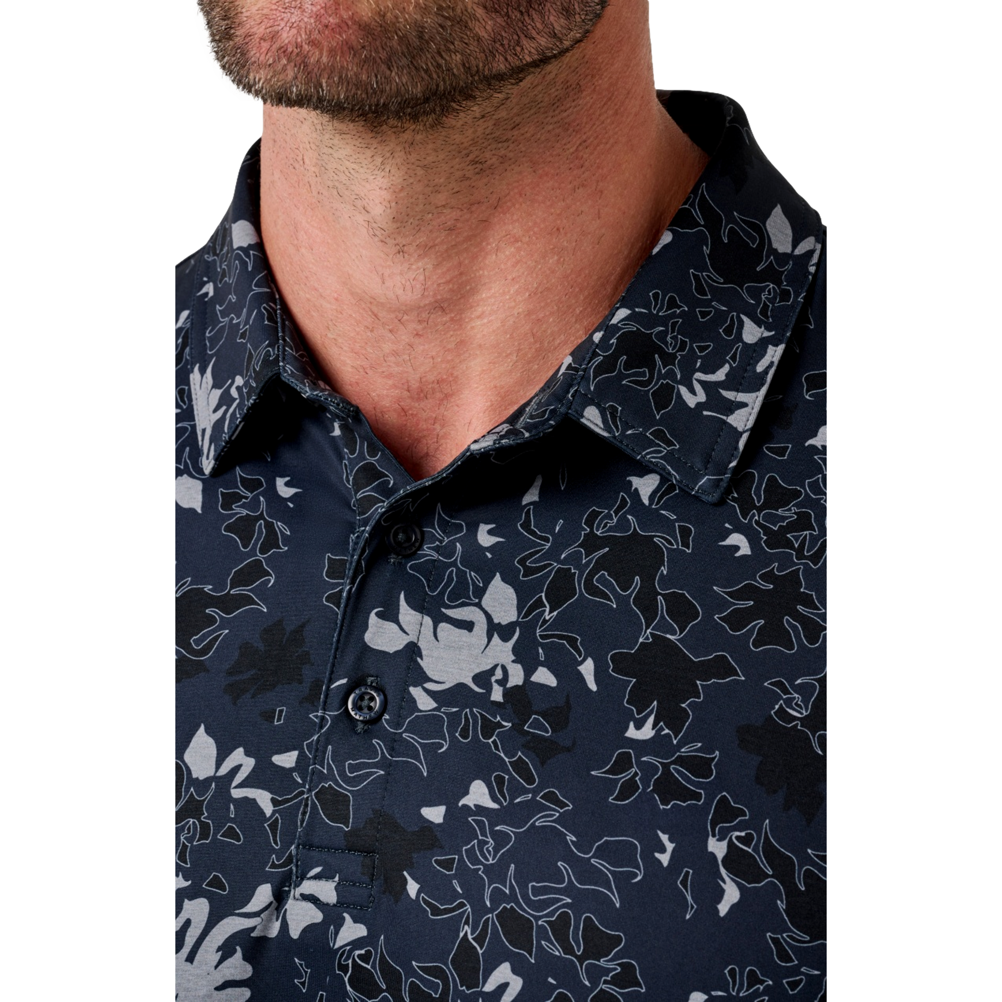 Full Round Men's Golf Polo Shirt