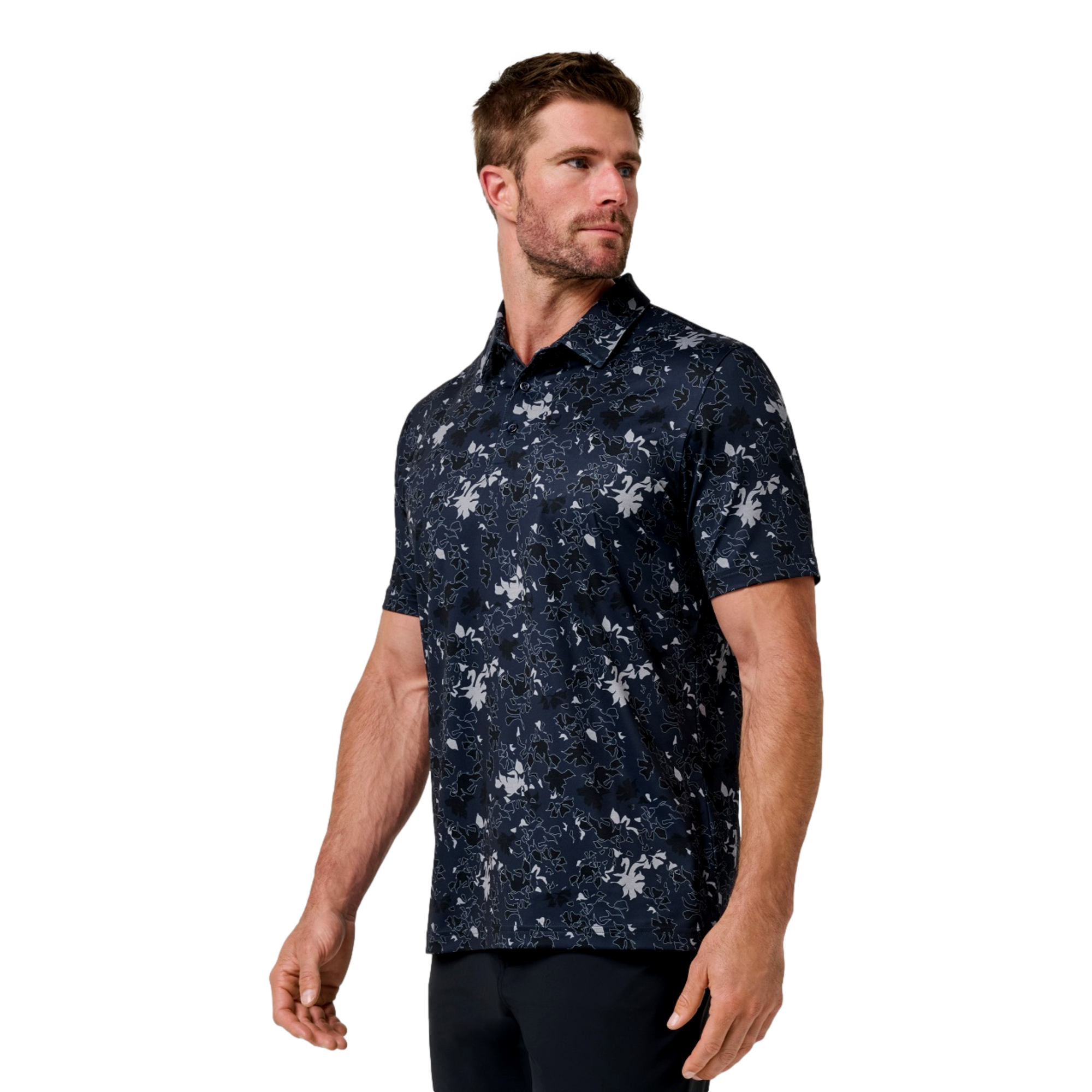 Full Round Men's Golf Polo Shirt