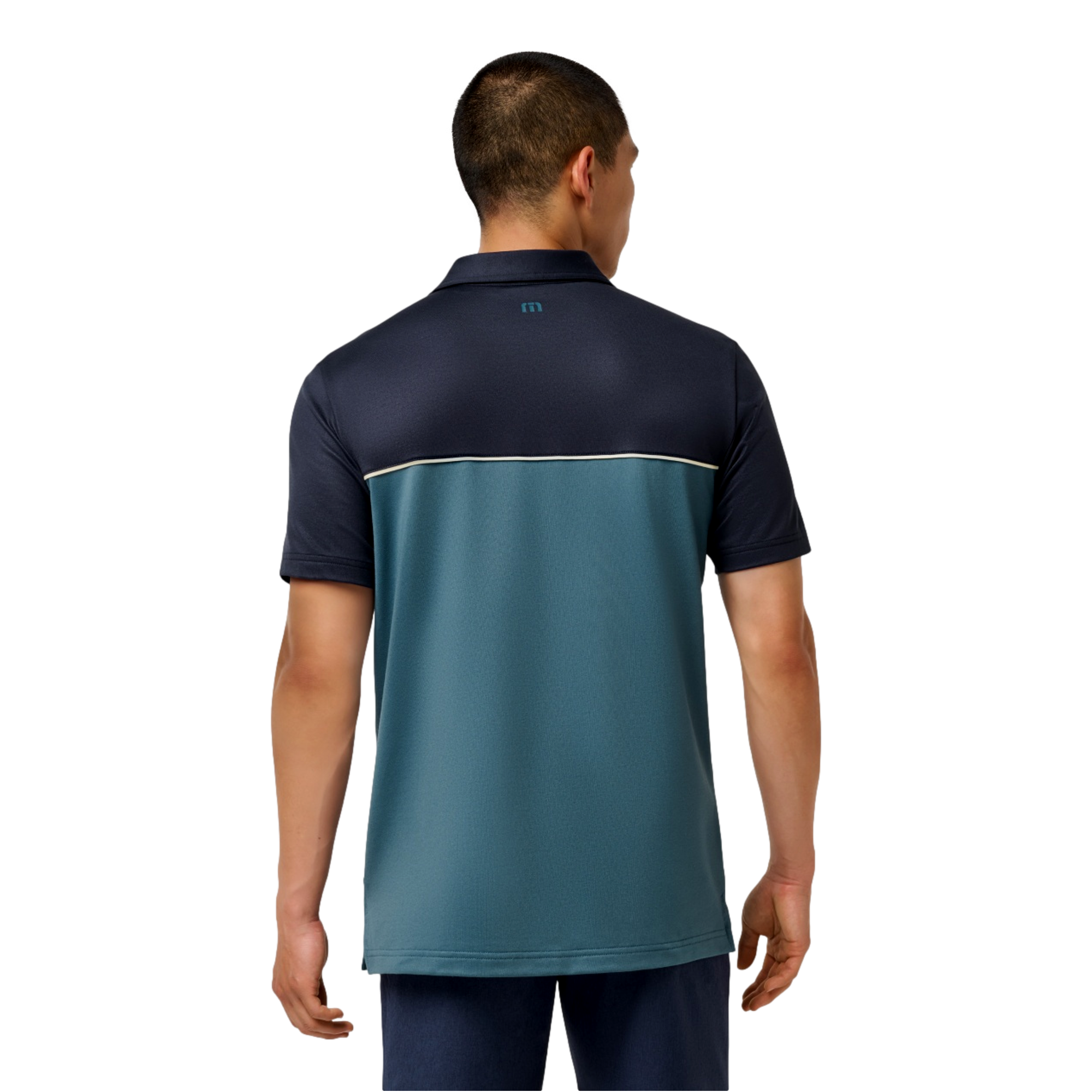 Color Block Men's Golf Polo Shirt