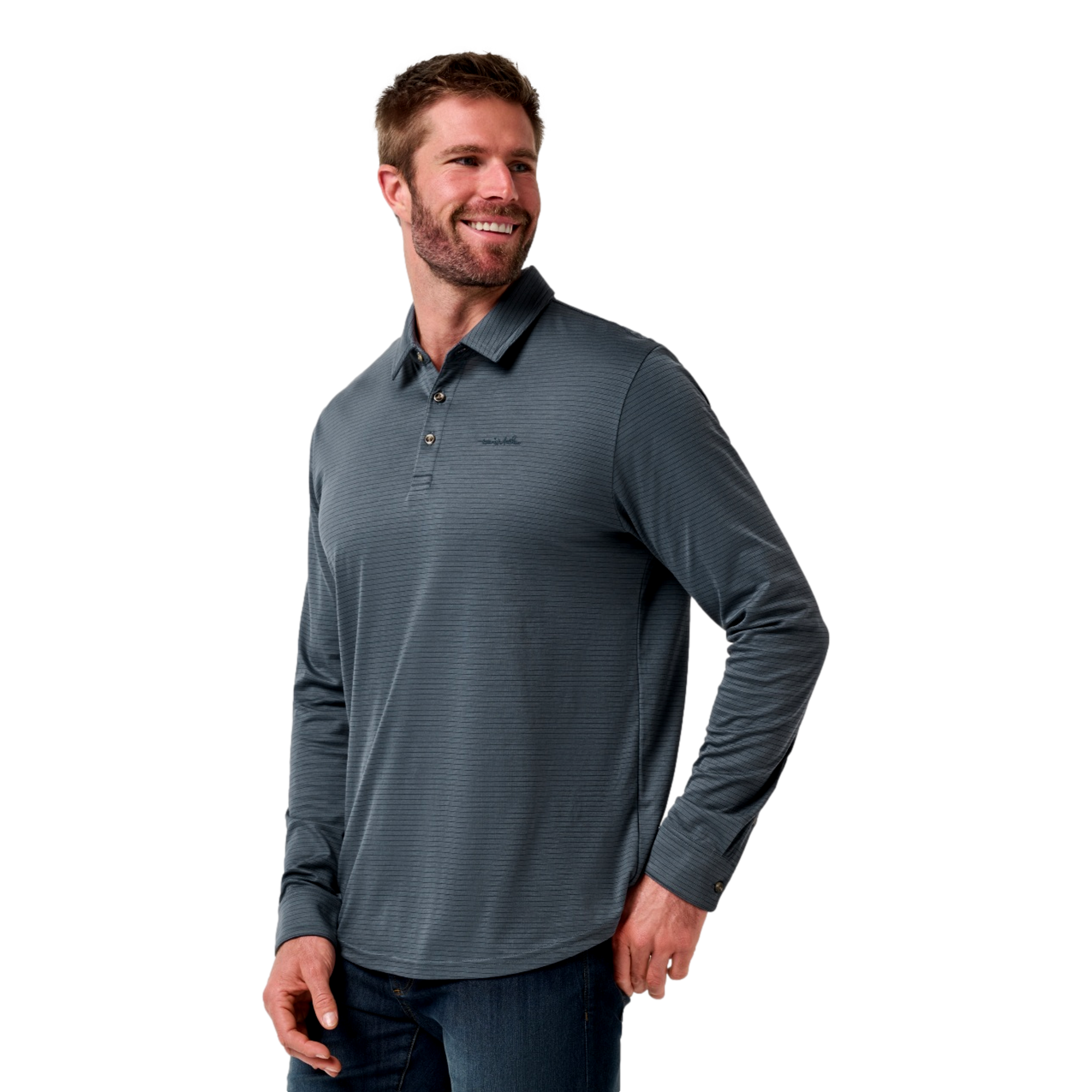Zinna 2.0 Long Sleeve Men's Golf Polo Shirt