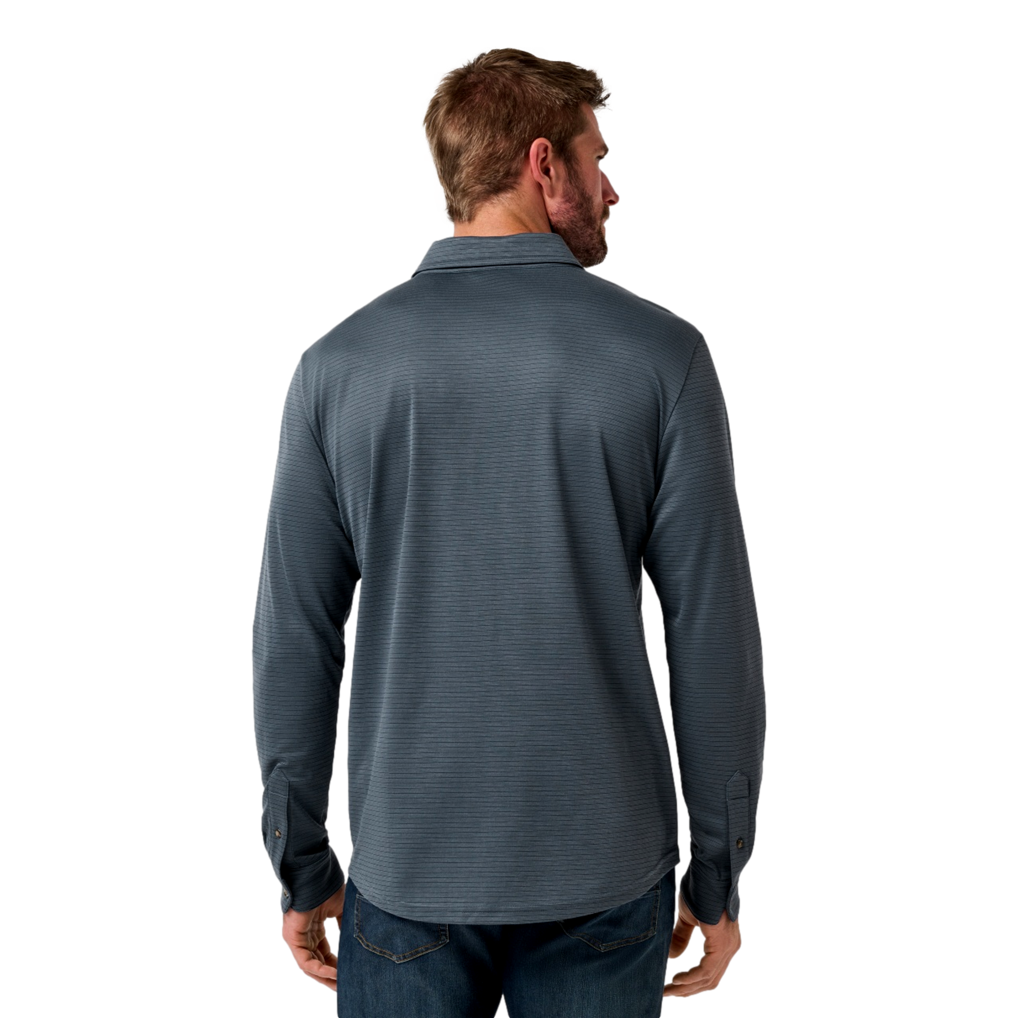Zinna 2.0 Long Sleeve Men's Golf Polo Shirt
