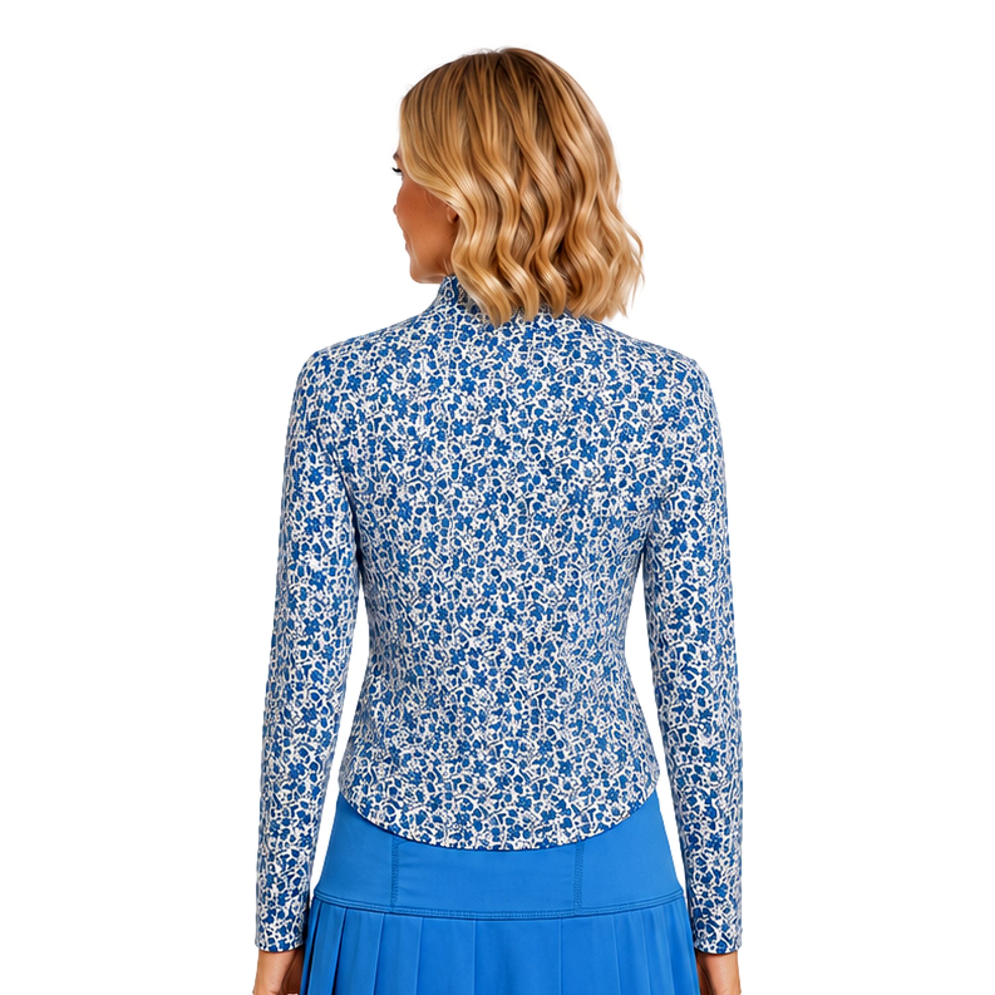 Tempo Women's Long Sleeve Mock Golf Quarter Zip