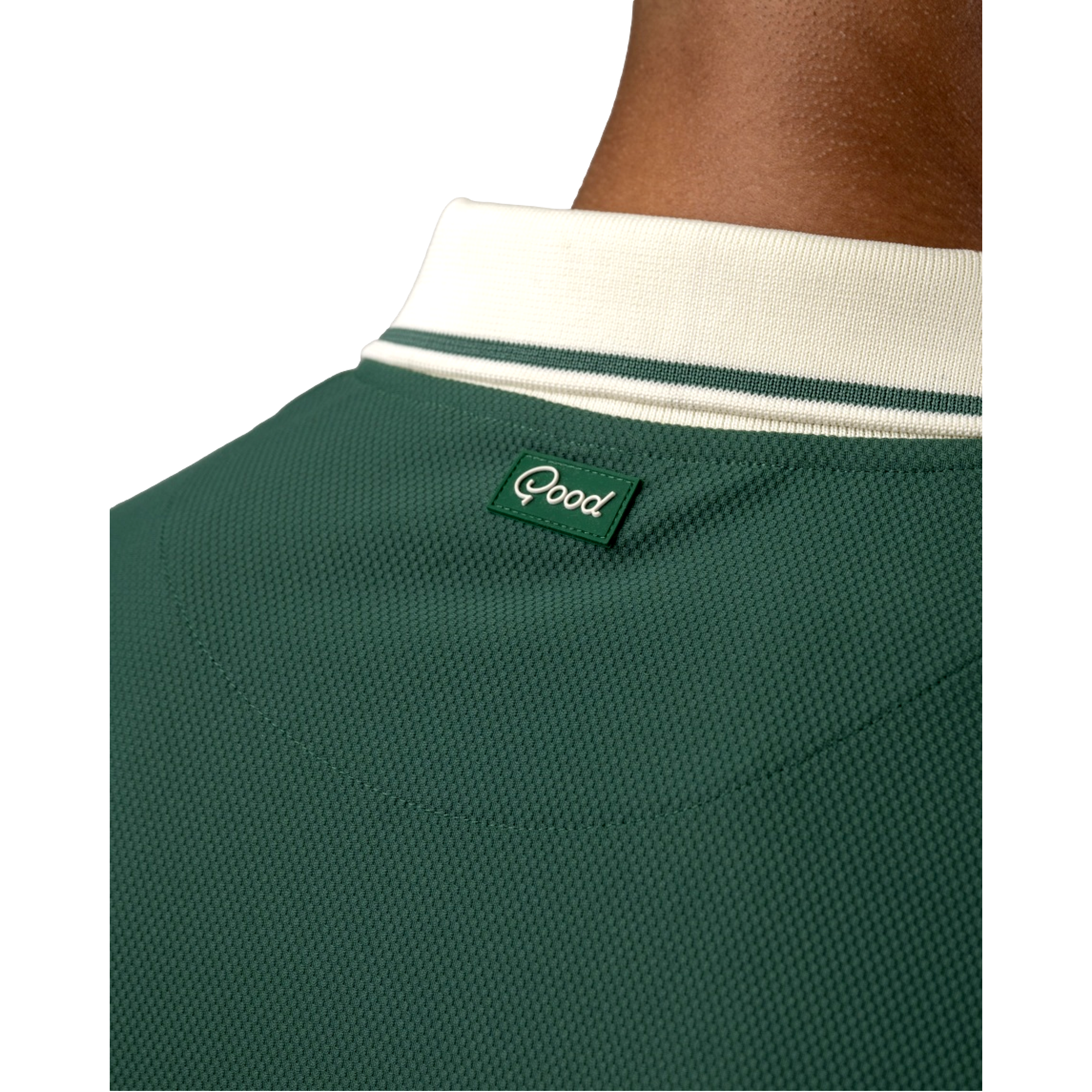 Born to Golf Long Sleeve Textured Men's Golf Polo Shirt