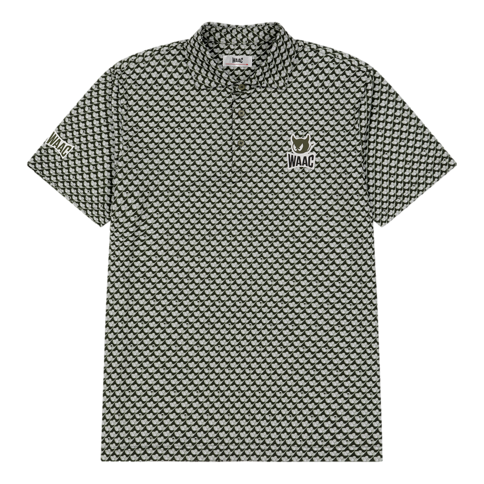 Athletic Tee Up Men's Golf Polo Shirt