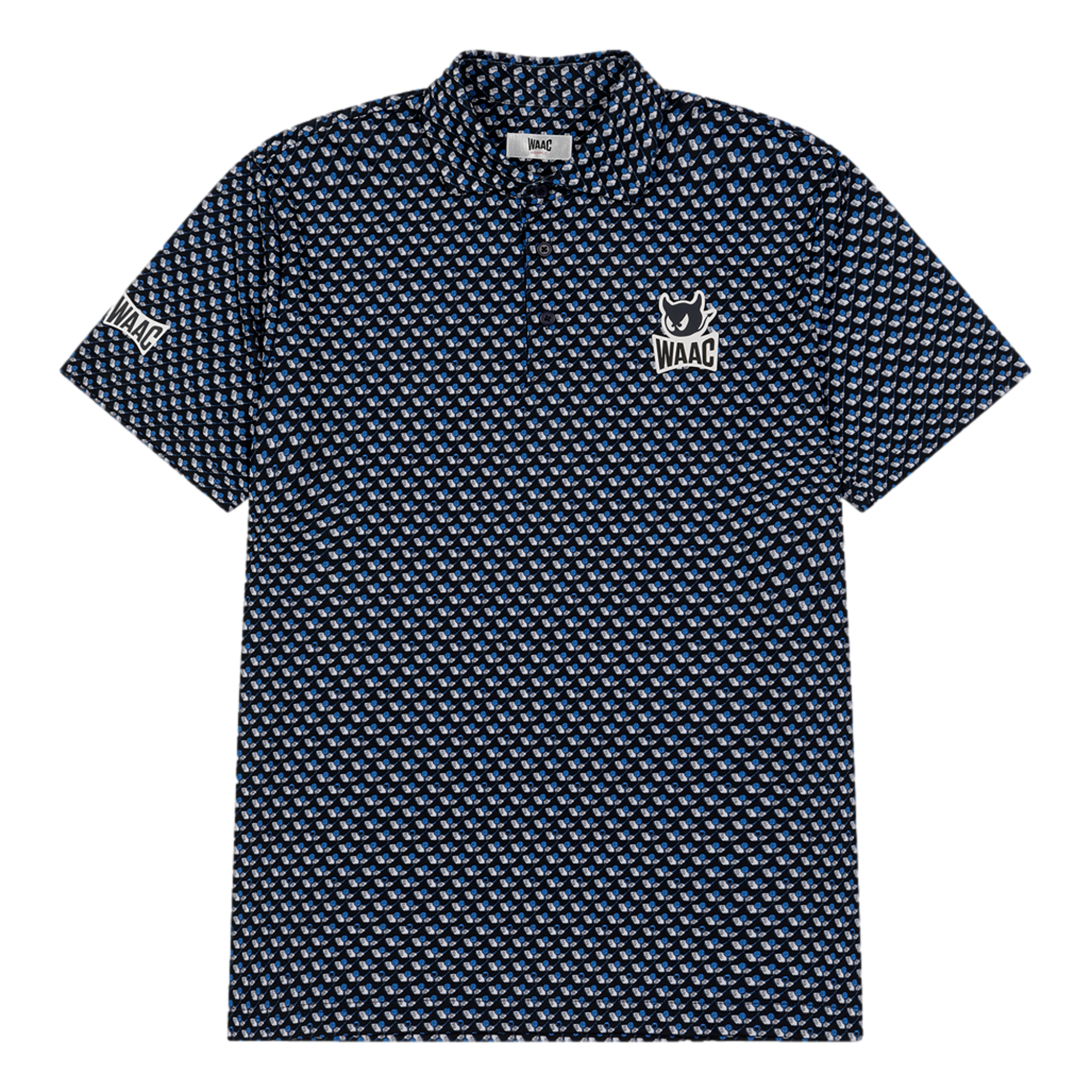 Athletic Tee Up Men's Golf Polo Shirt