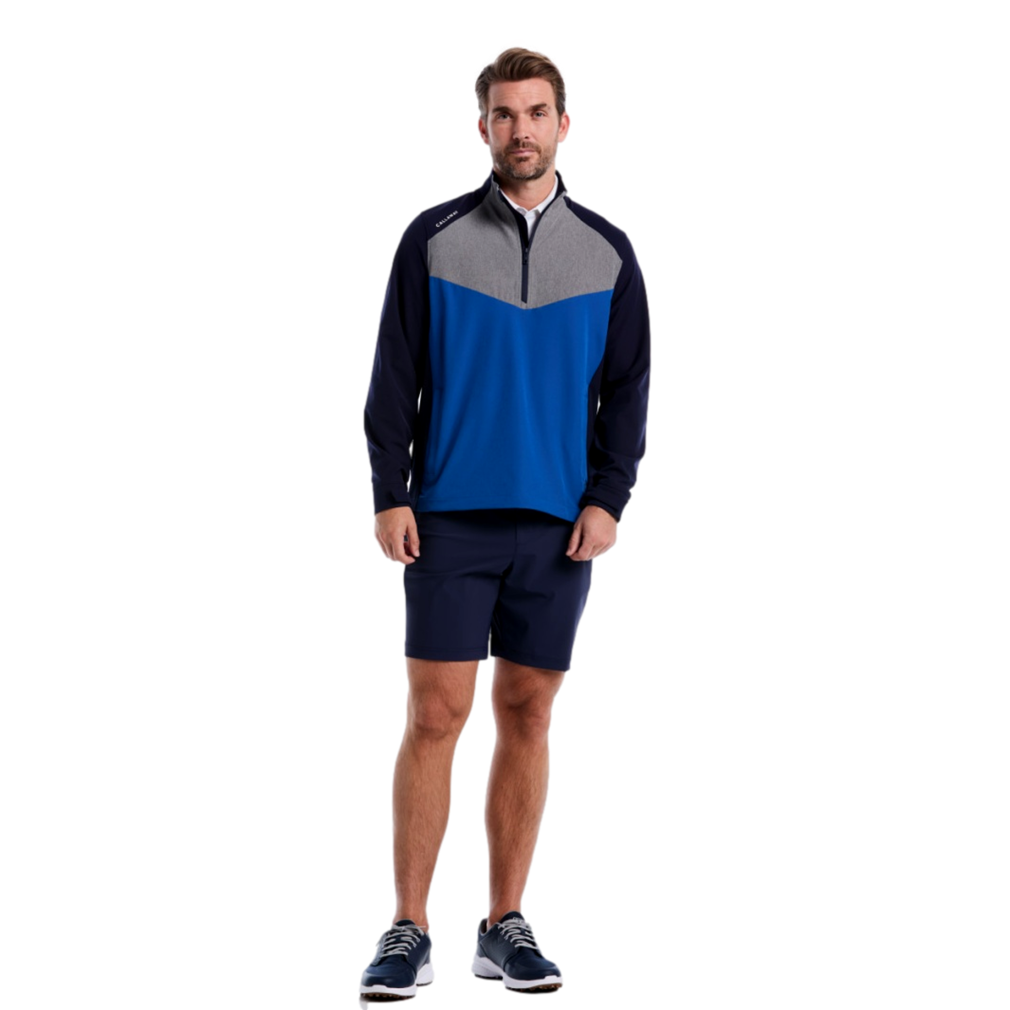 Wind & Water Men's Golf Quarter Zip