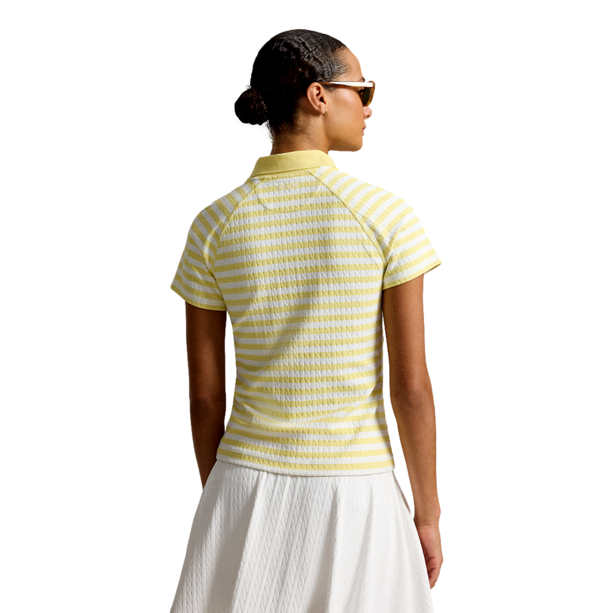 Active Cable Knit Women's Golf Polo Shirt