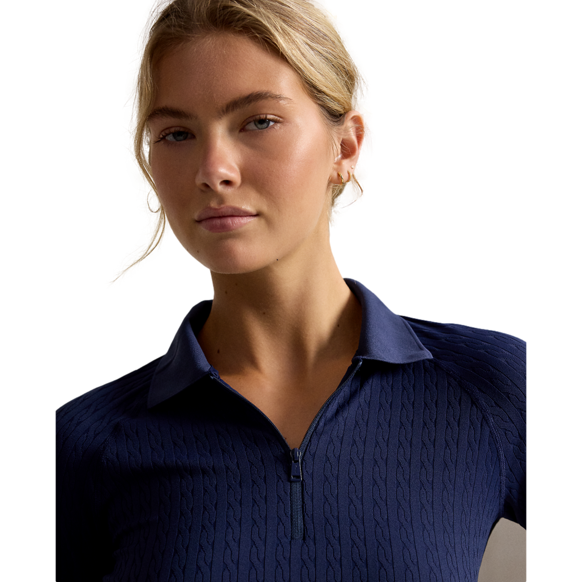 Cable Knit Women's Golf Quarter Zip
