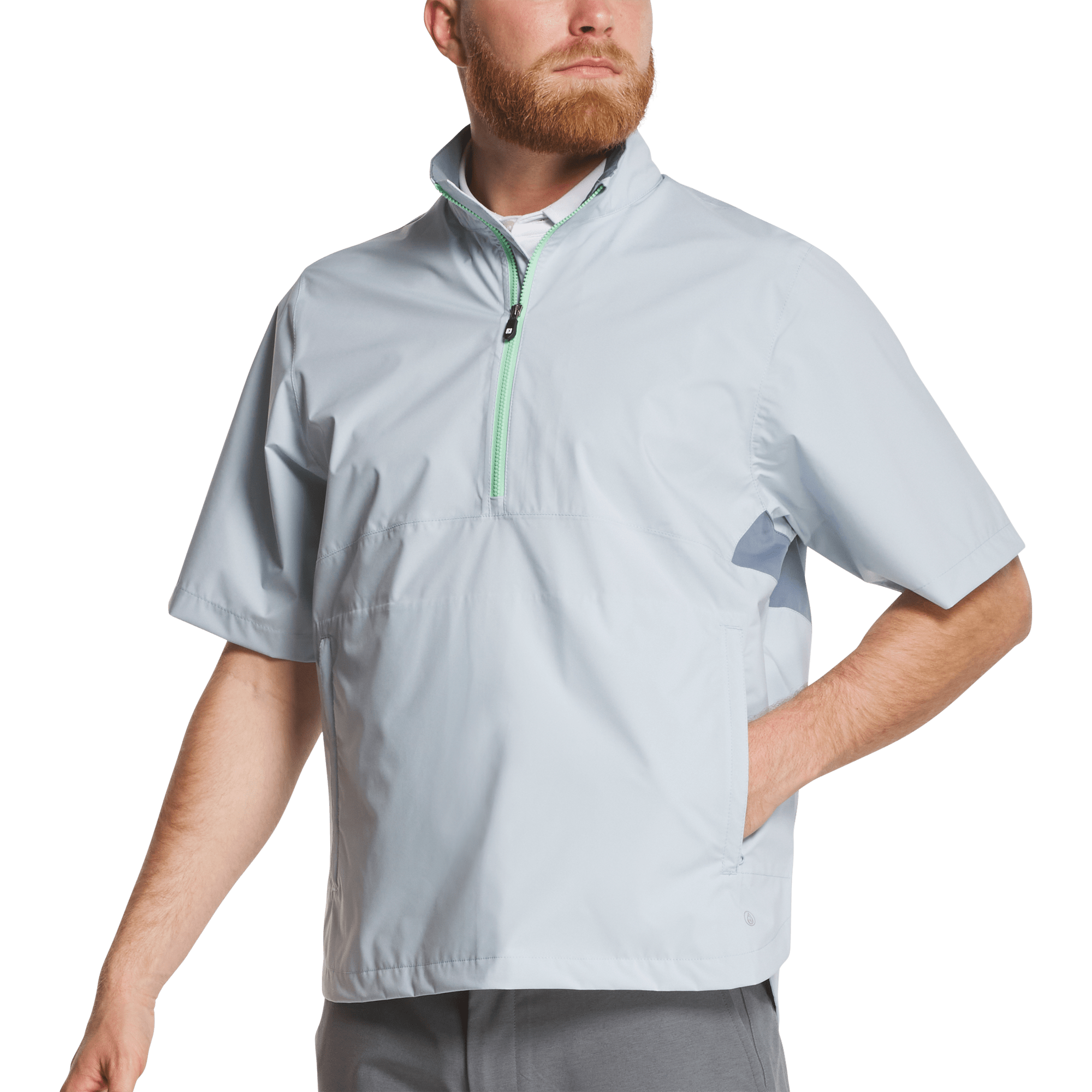 HydroLiteX Men's Short Sleeve Golf Rainshirt