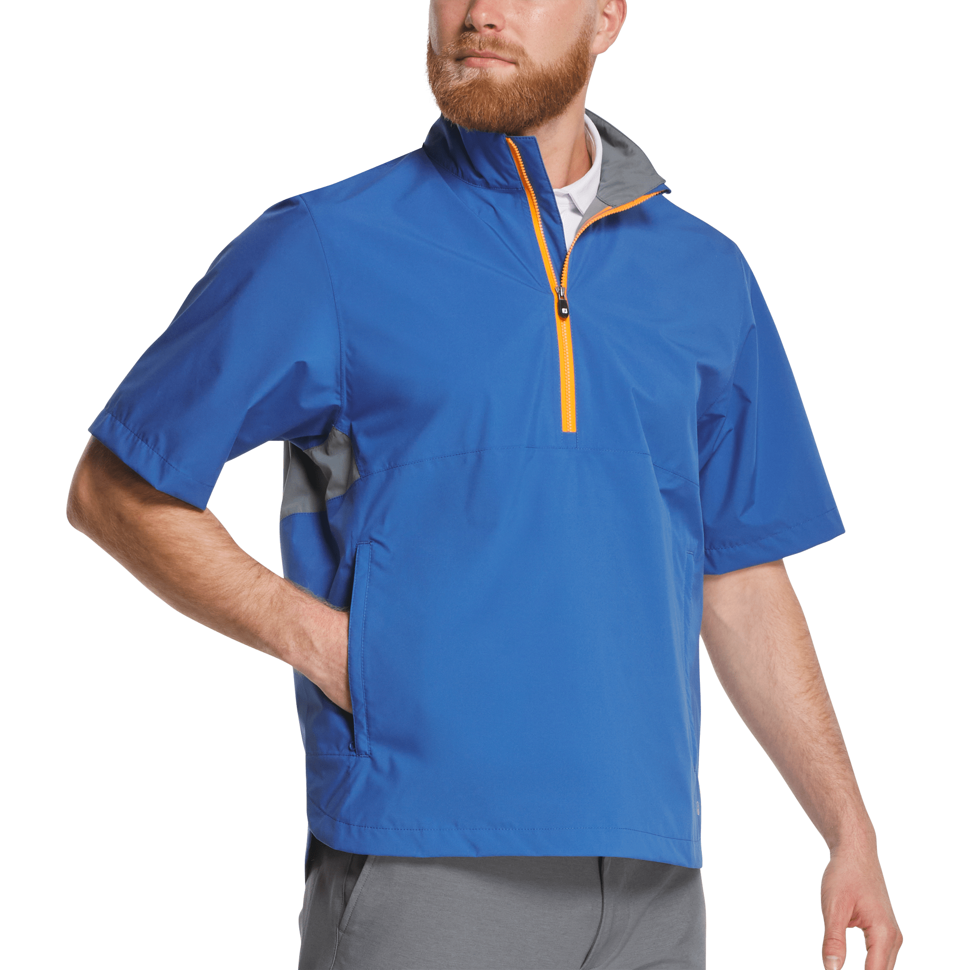 HydroLiteX Men's Short Sleeve Golf Rainshirt