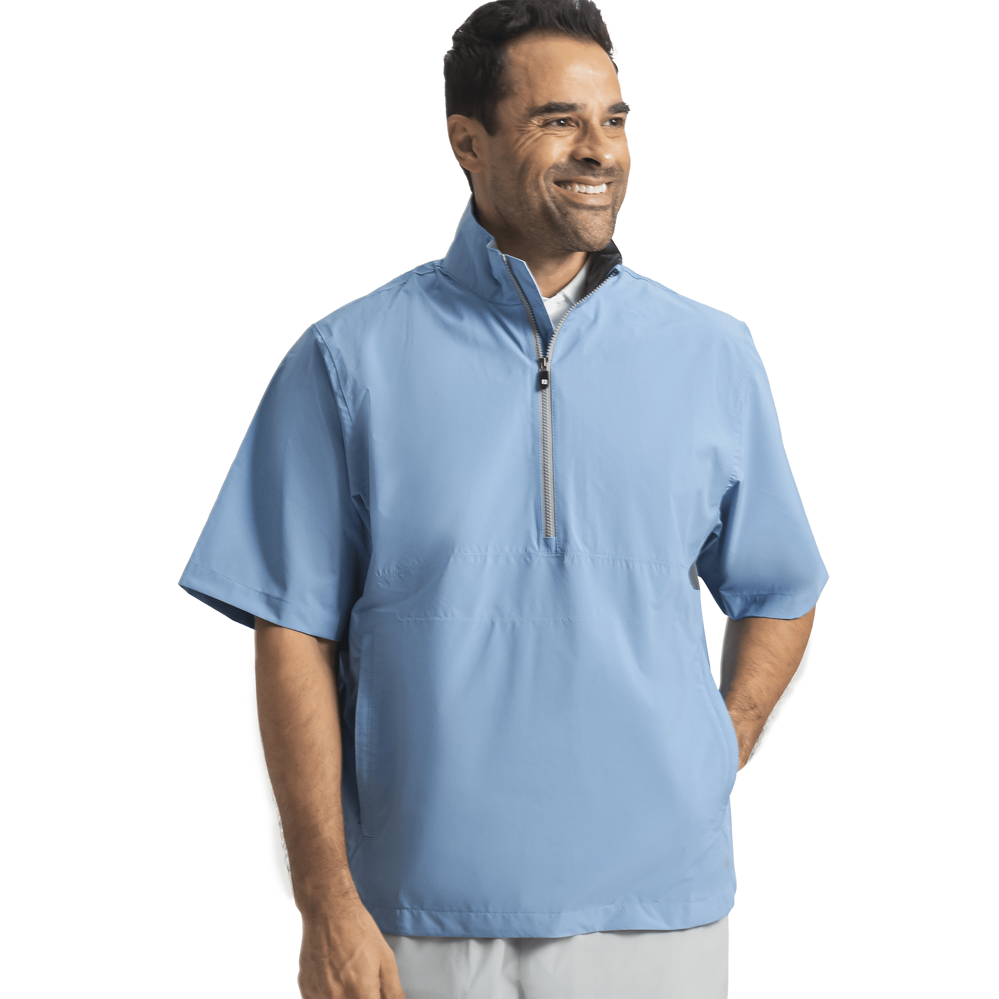 HydroLiteX Men's Short Sleeve Golf Rainshirt
