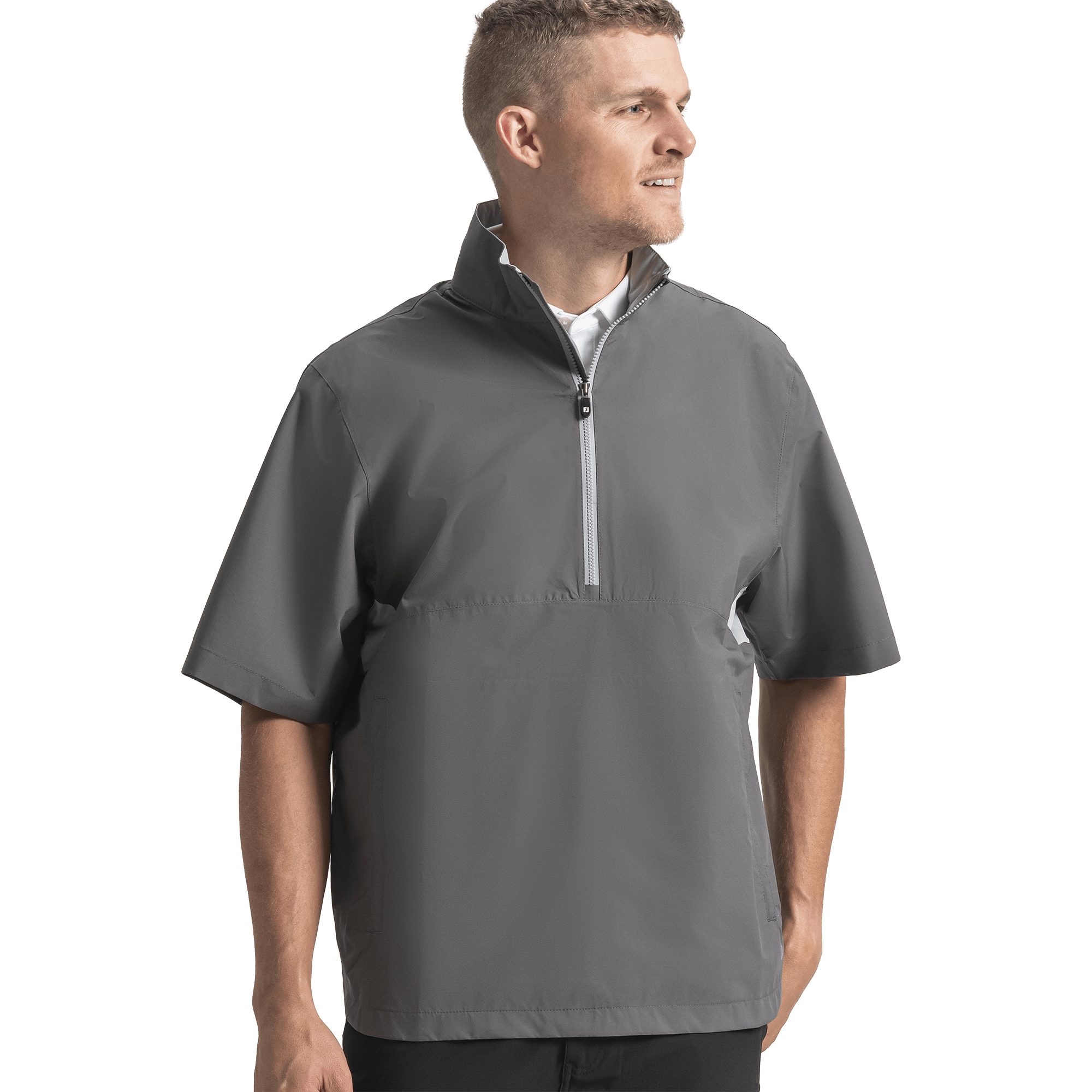 HydroLiteX Men's Short Sleeve Golf Rainshirt