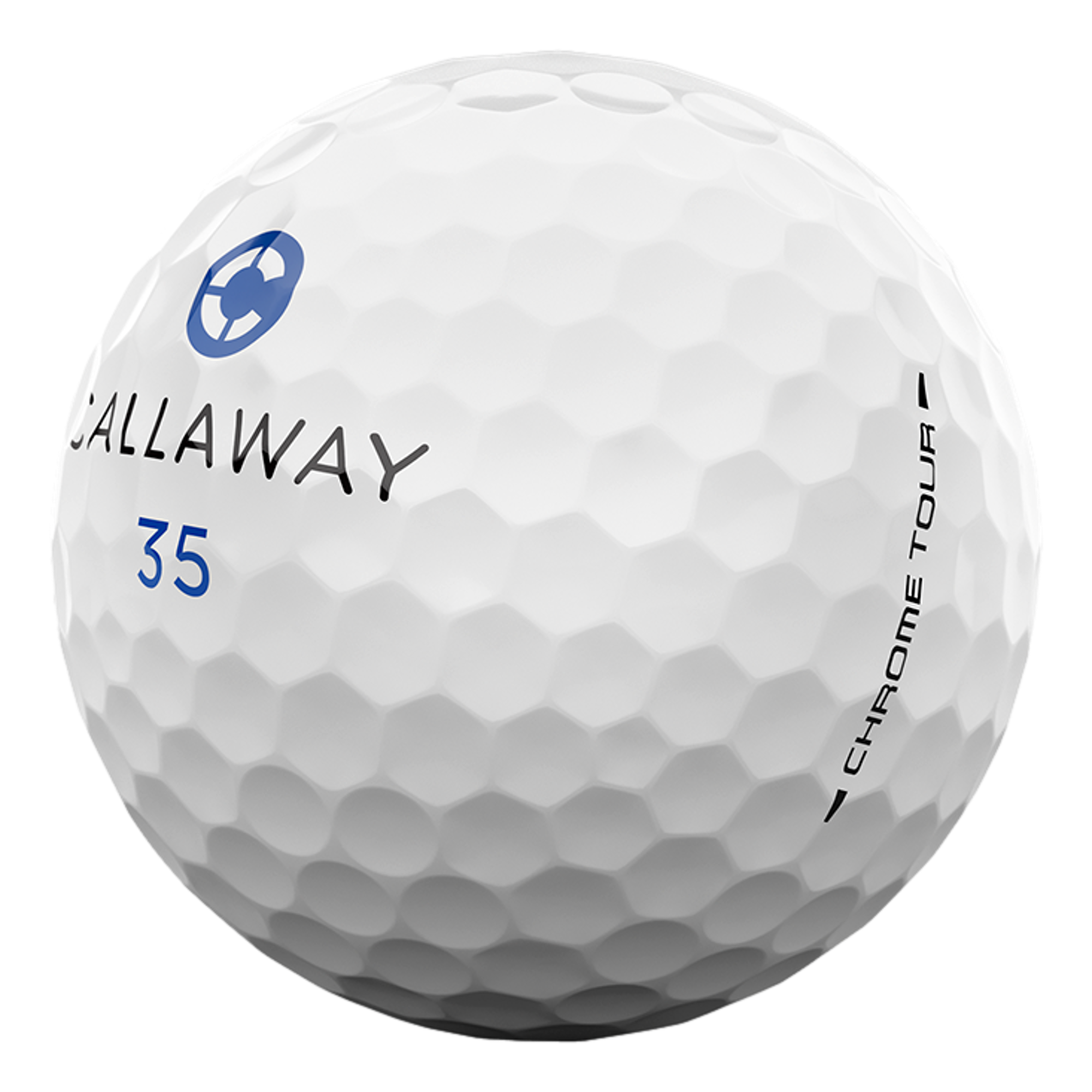 Chrome Tour Retro Golf Balls